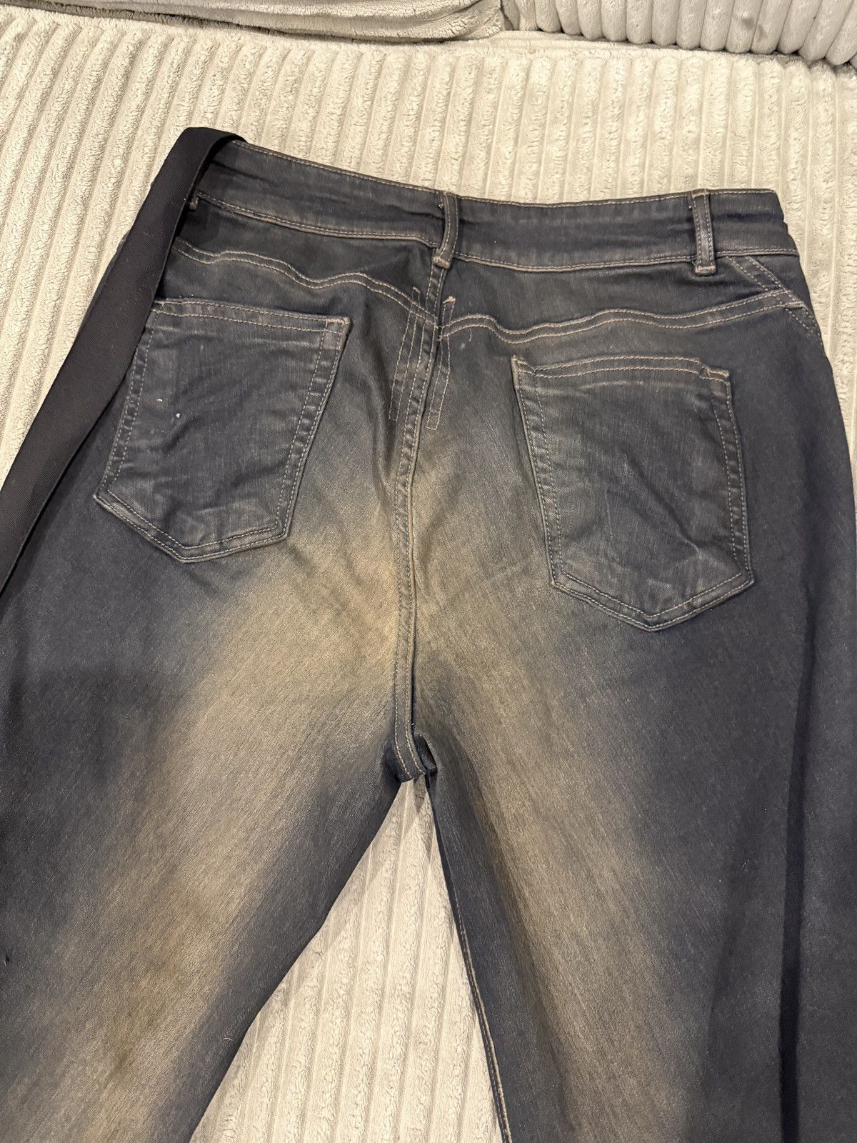 Rick Owens Rick Owens DRKSHDW Luxor Bias Cut Denim Size US 31 - 4 Thumbnail
