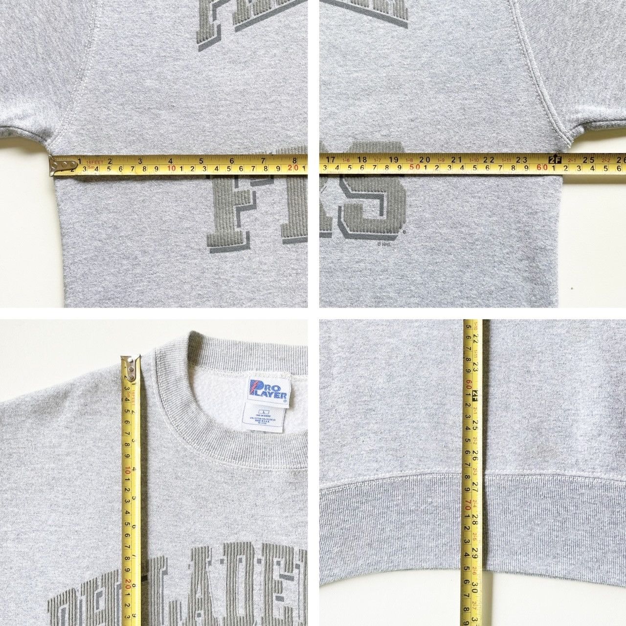 Pro Player 90s Philadelphia Flyers NHL sweatsshirt/ L Size US L / EU 52-54 / 3 - 9 Thumbnail