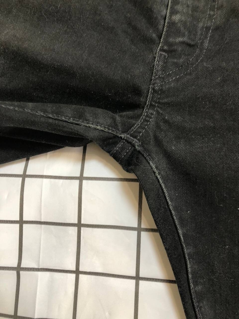 Levi's Mens LEVI STRAUSS 512 Black Stretch Denim Big E Jeans Size US 34 / EU 50 - 4 Thumbnail