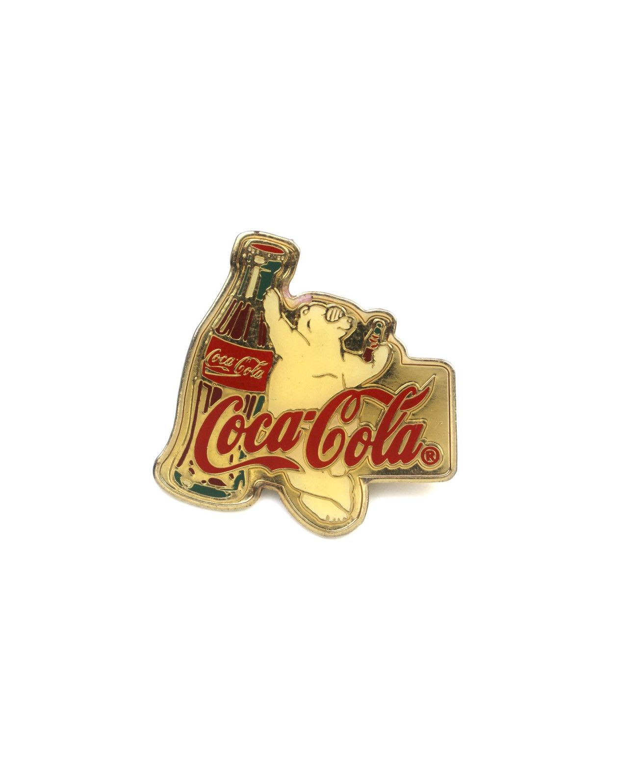 Vintage 2000S COCA-COLA POLAR BEAR COLLECTOR PIN Size ONE SIZE - 1 Thumbnail