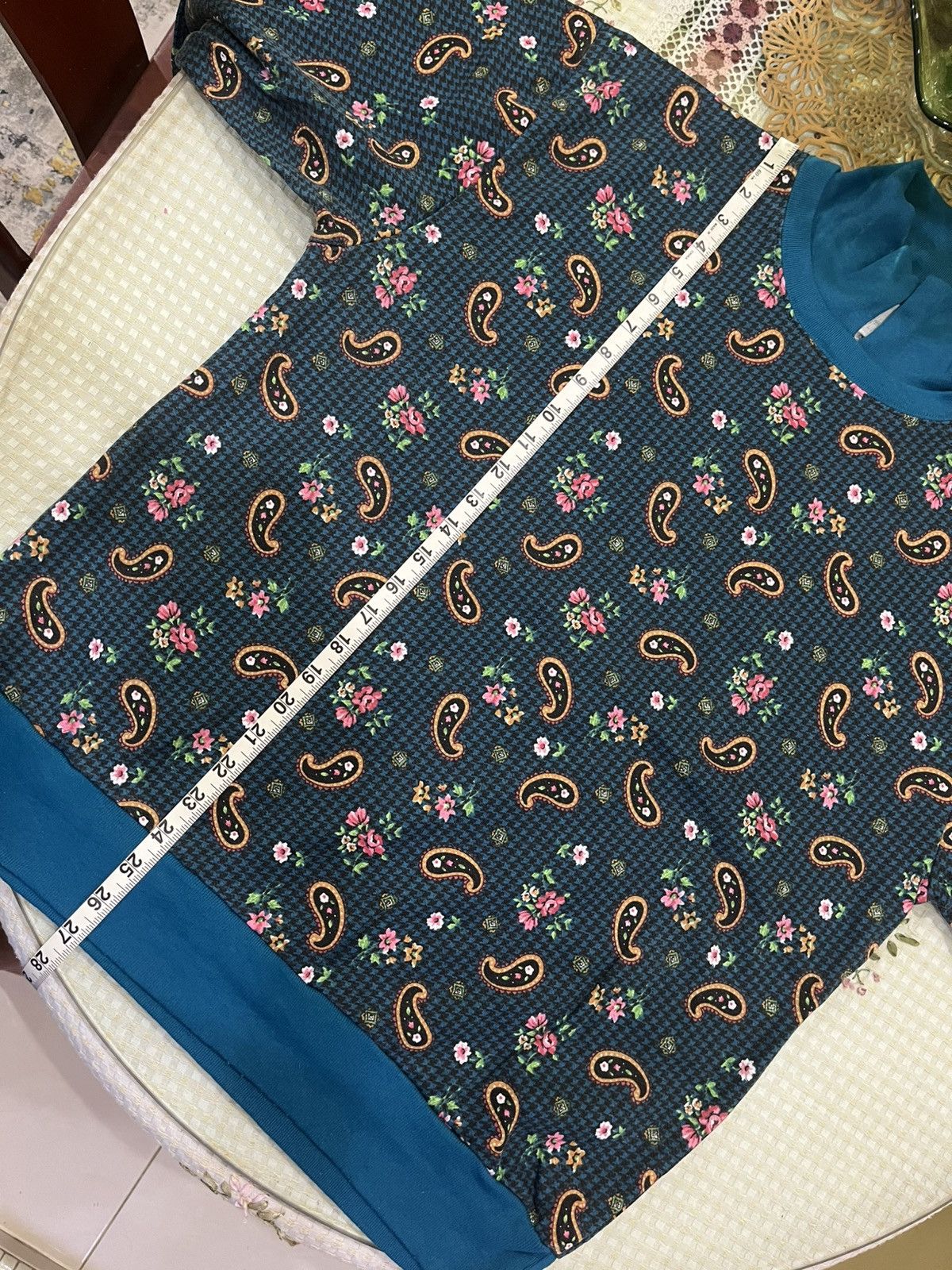 Haband vintage haband paisley and floral print sweatshirt Size US XL / EU 56 / 4 - 8 Thumbnail