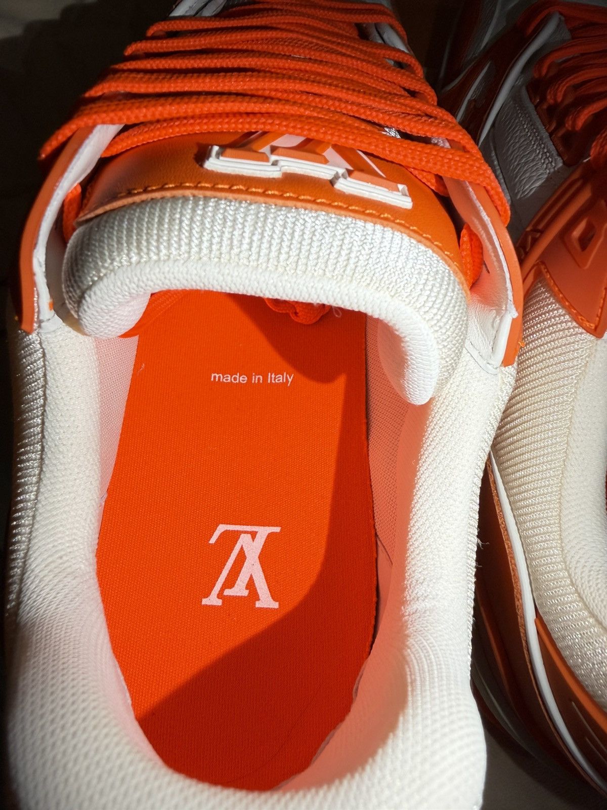 Louis Vuitton Louis Vuitton LV Trainer Orange Size US 9.5 / EU 42-43 - 10 Thumbnail