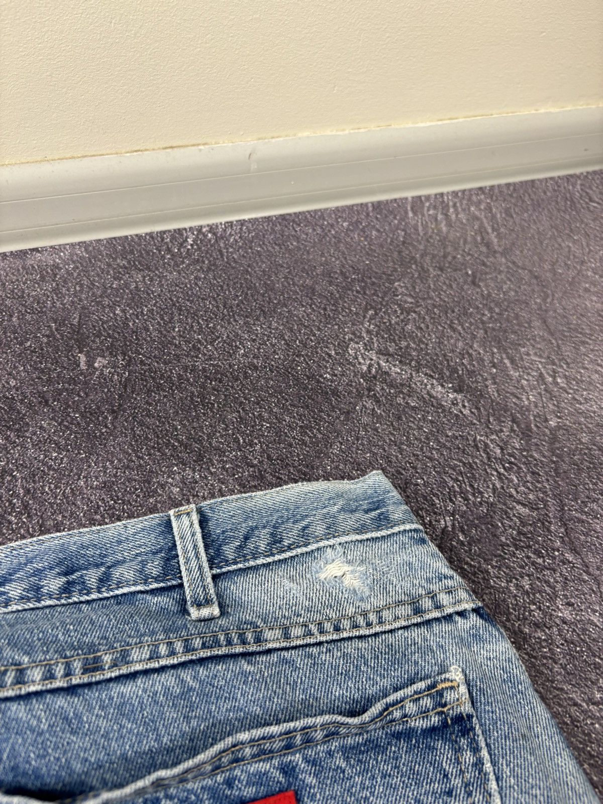 Dickies Vintage Dickies Y2K Faded Light Blue Denim Hype Baggy Jeans Size US 44 / EU 60 - 7 Thumbnail
