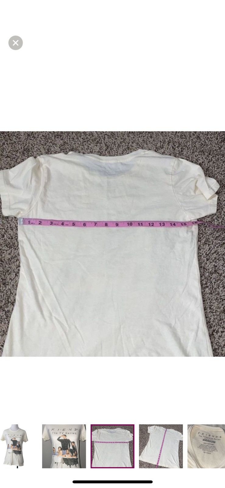 Warner Bros Warner bros FRIENDS medium graphic tee Size M / US 6-8 / IT 42-44 - 3 Thumbnail