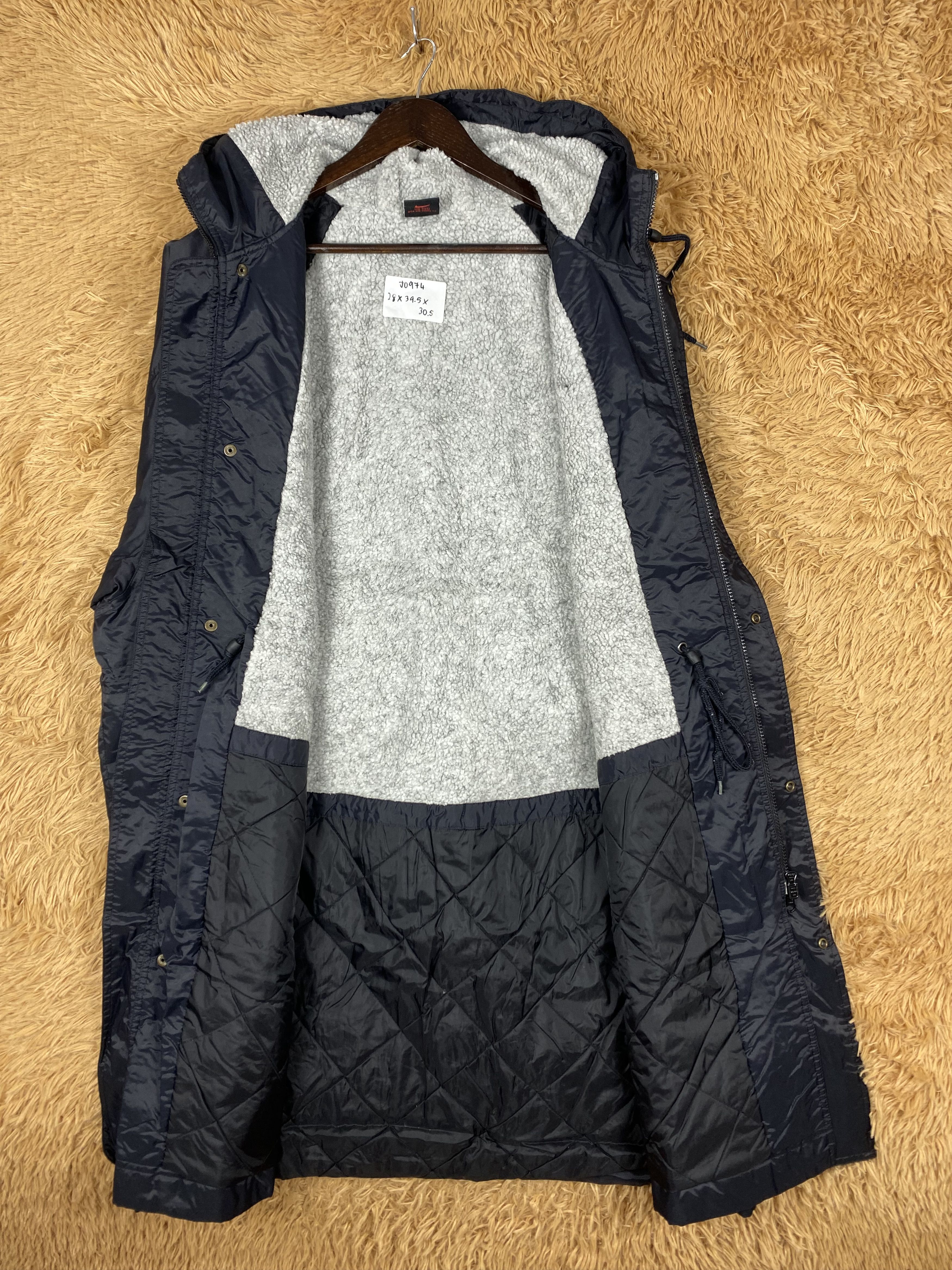 Nike Vintage Nike Fleece Lining Long Jacket DJ0974 Size US L / EU 52-54 / 3 - 6 Thumbnail