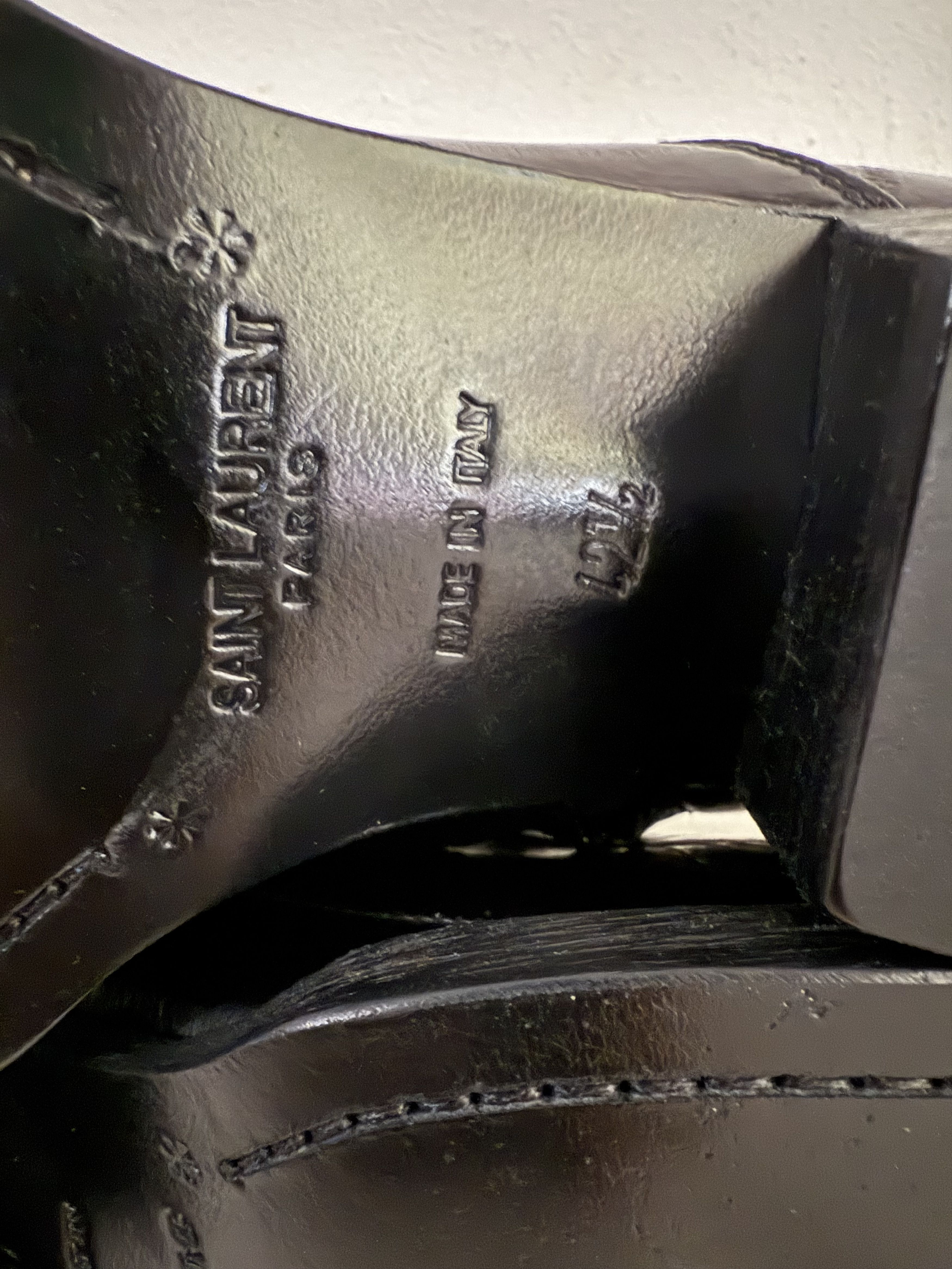 Saint Laurent Paris Genuine Eel Skin Lukas Zip Boots Size US 9.5 / EU 42-43 - 12 Thumbnail