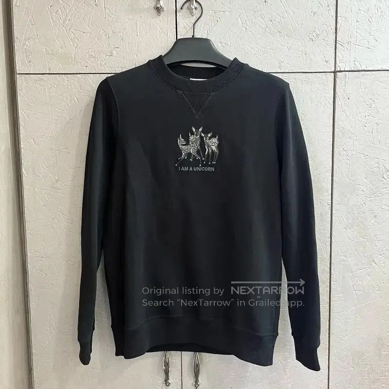 Burberry Black Cotton Men's Sweatshirt.