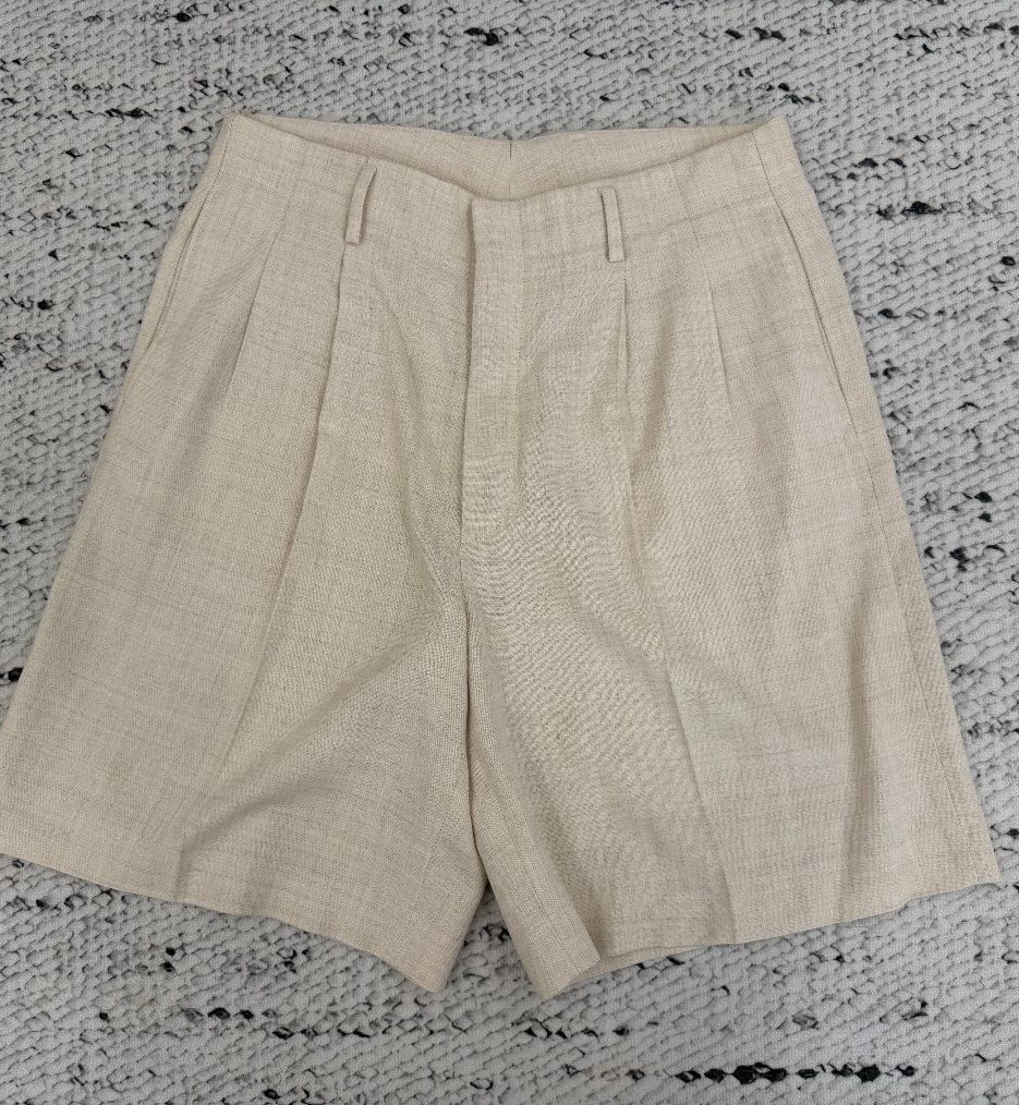Loro Piana Loro Piana Linen Silk Blend Shorts Size 50 Size US 34 / EU 50 - 1 Thumbnail