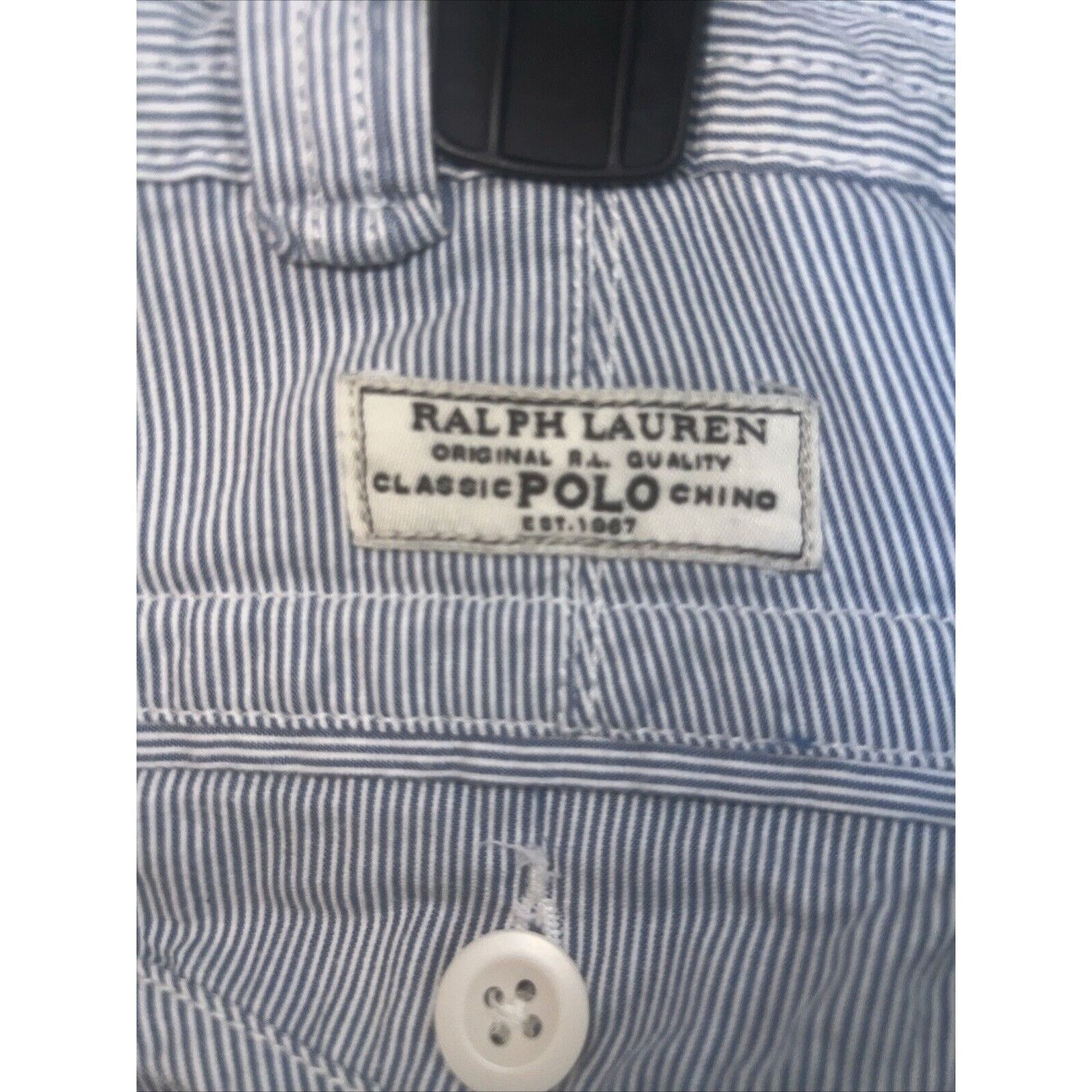Polo Ralph Lauren Polo Ralph Lauren Cargo Shorts Mens sz 42 Striped Inseam 10" Size US 42 / EU 58 - 7 Thumbnail