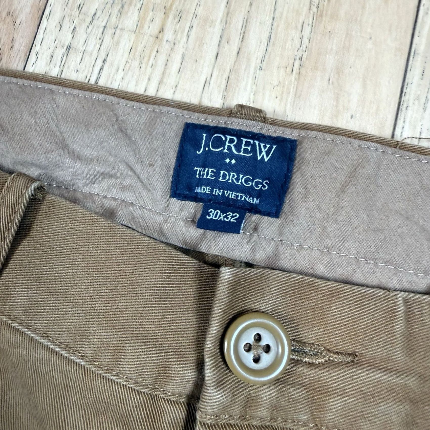 J.Crew J.CREW Pants Chino Straight Brown Mens 31x32 Size US 31 - 4 Thumbnail