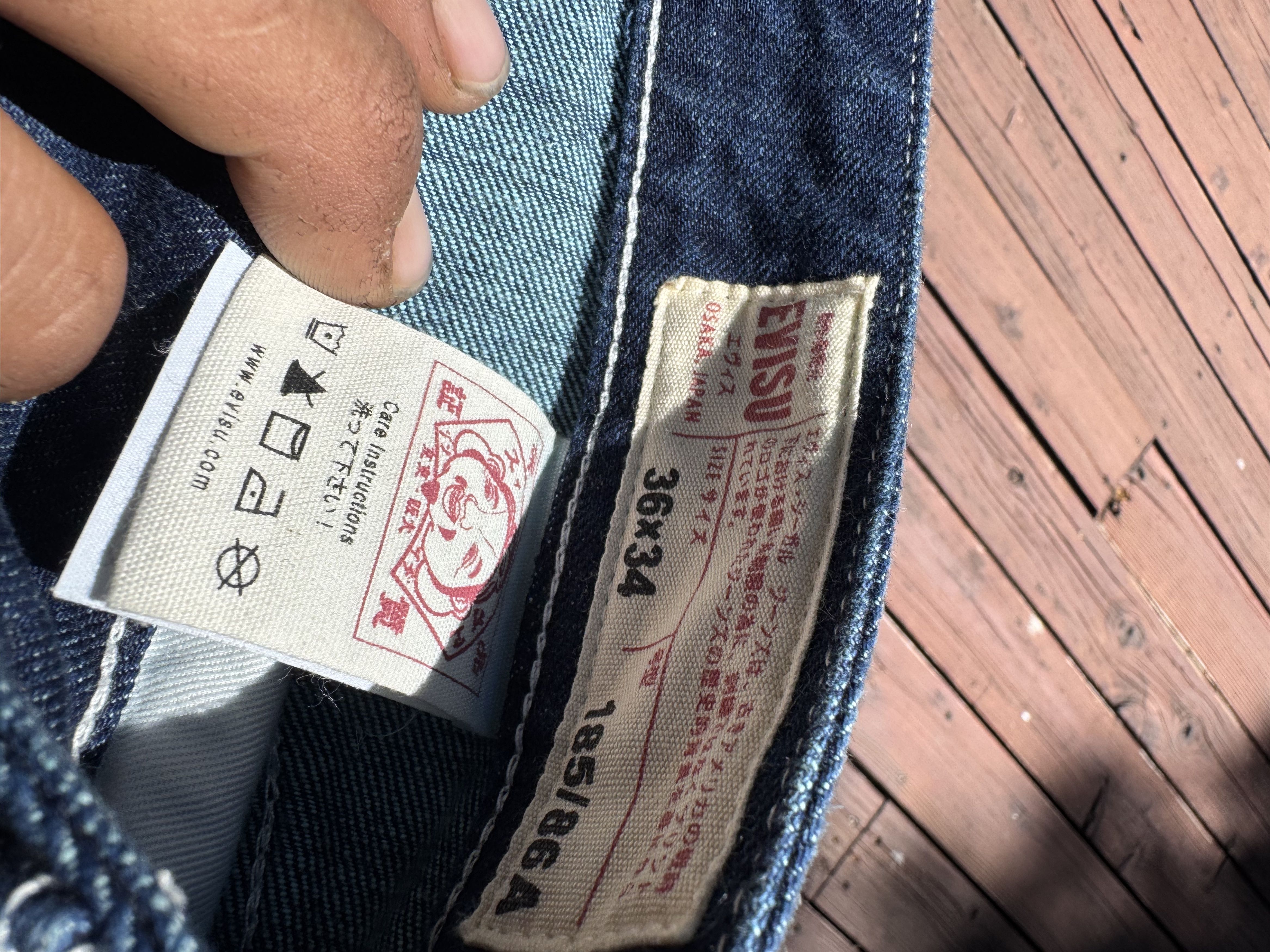 Evisu 2019 Evisu Multi pocket denim jeans Size US 36 / EU 52 - 7 Thumbnail