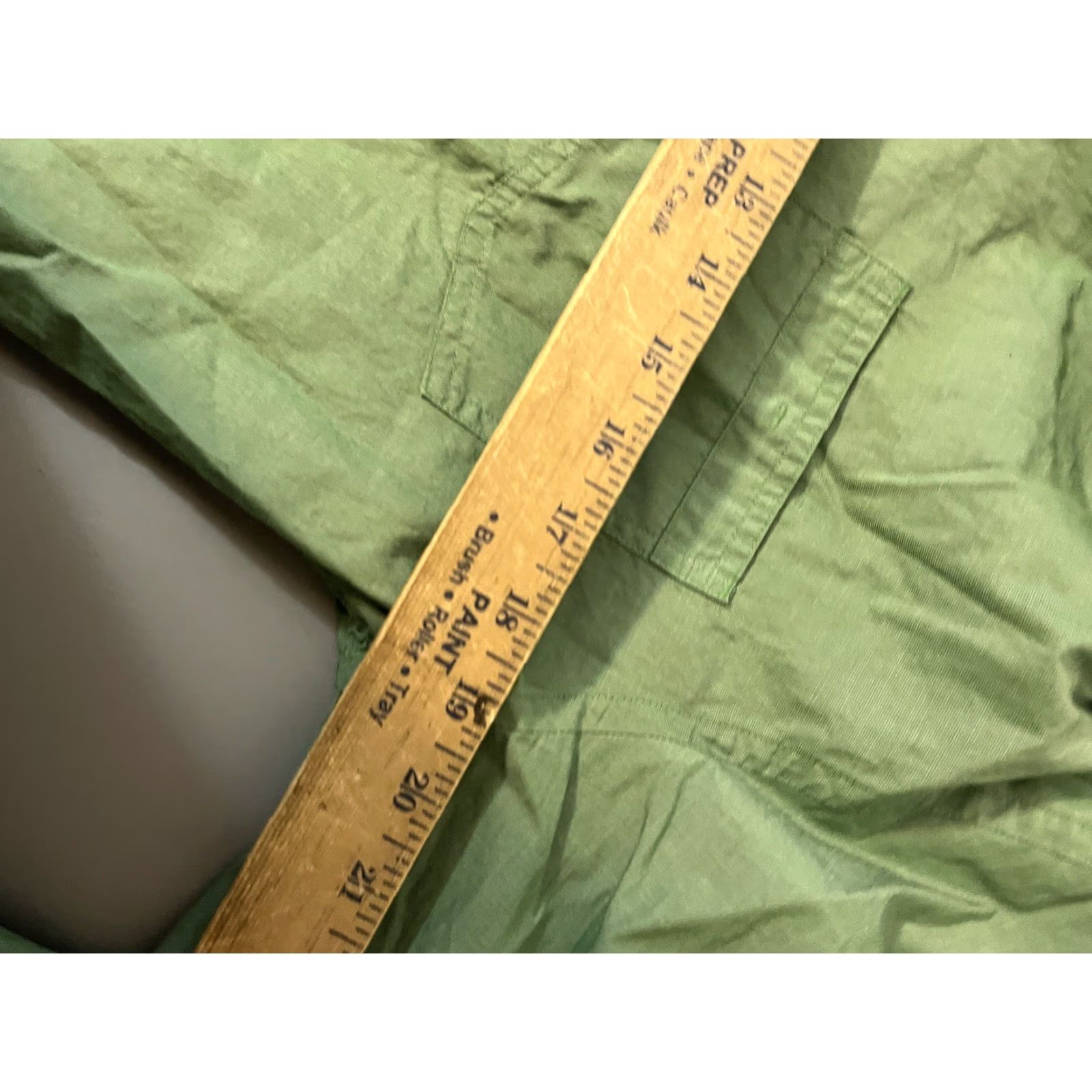 Express Express Button Down Shirt Men’s M Slim Cotton Green Long Sleeve Solid Button-Up Casual Size US M / EU 48-50 / 2 - 5 Thumbnail