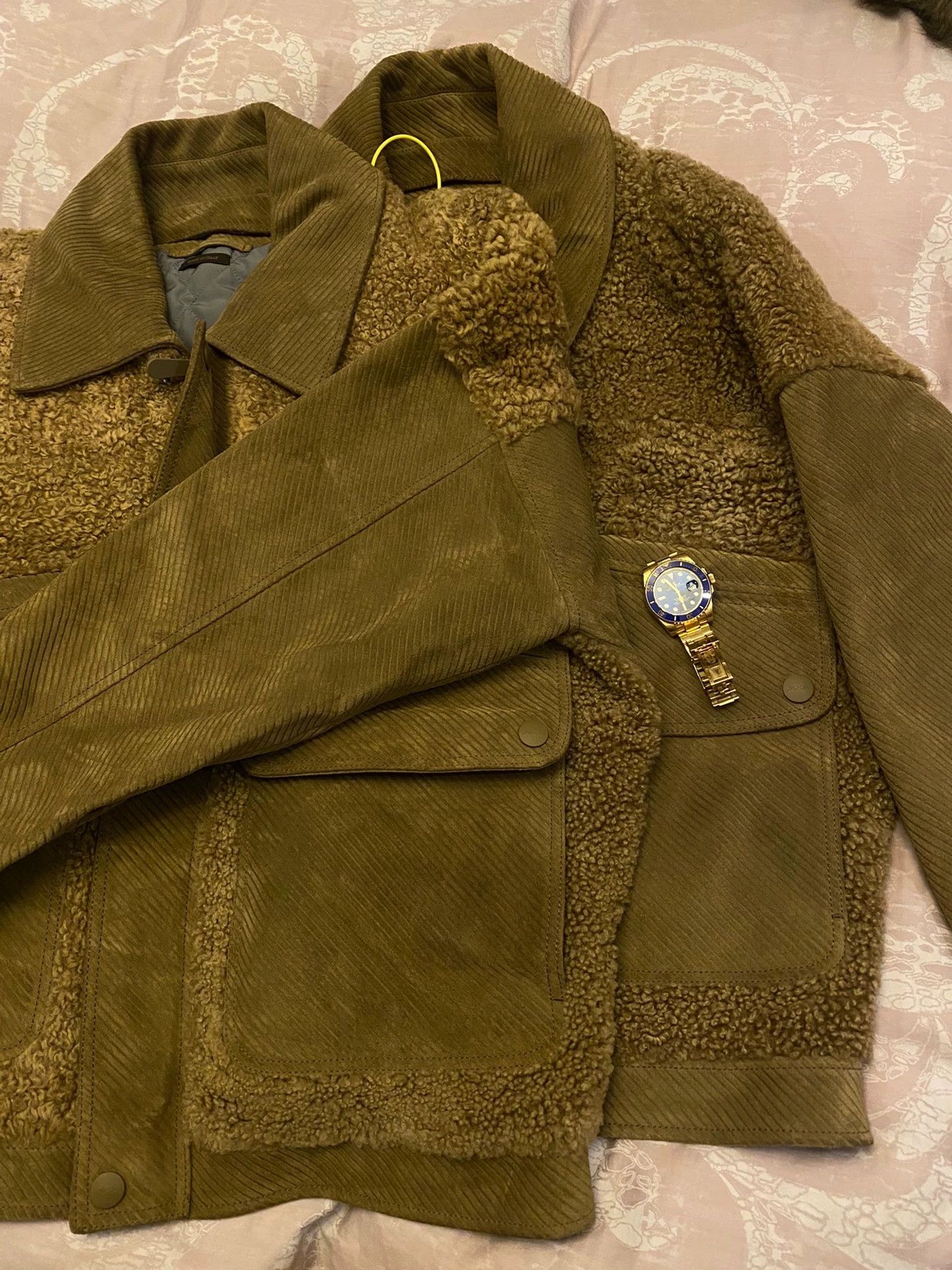 Ermenegildo Zegna Zegna Couture xxx Vintage Shearling Leather Jacket Size US M / EU 48-50 / 2 - 2 Thumbnail