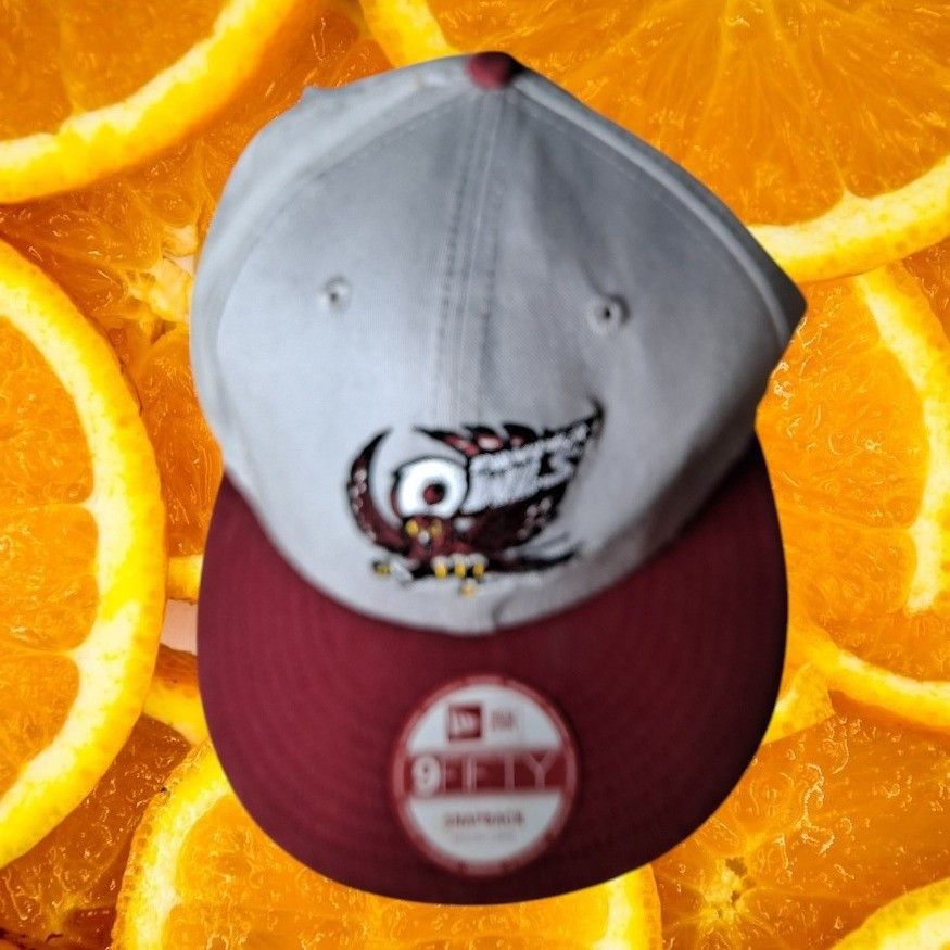 New Era New Era Temple Owls Hat 9FIFTY Snapback Cap NCAA Maroon Gray Size ONE SIZE - 2 Thumbnail