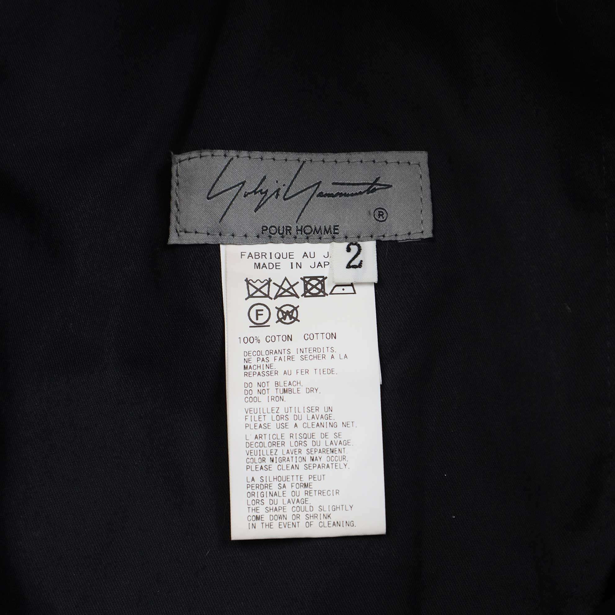 Yohji Yamamoto Yohji Yamamoto Pour Homme 23SS Gathered Pants Size US 31 - 3 Thumbnail