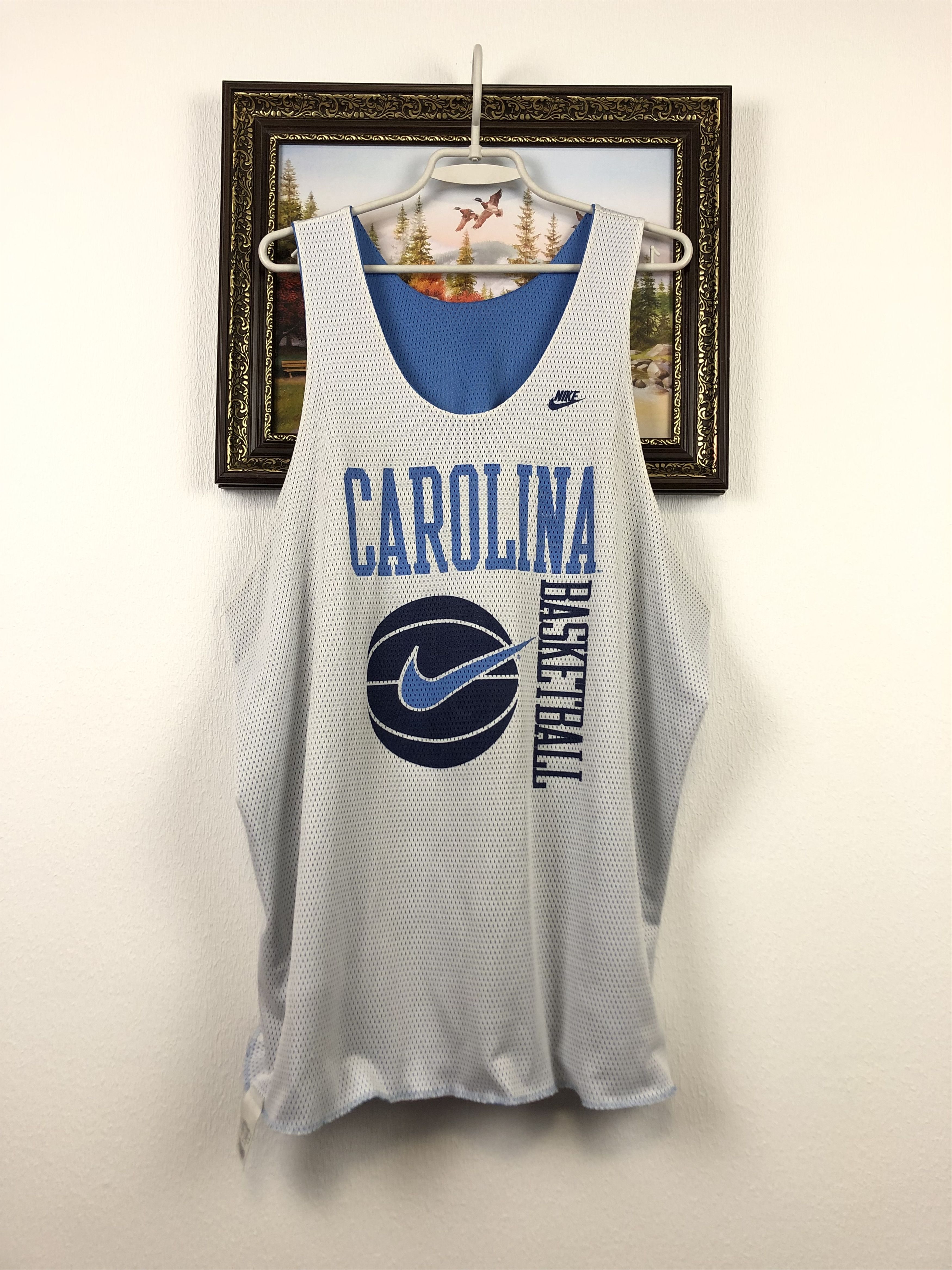Nike × Vintage Vintage NCAA North Carolina Double Sided Jersey Shirt Rare Size US XXL / EU 58 / 5 - 13 Thumbnail
