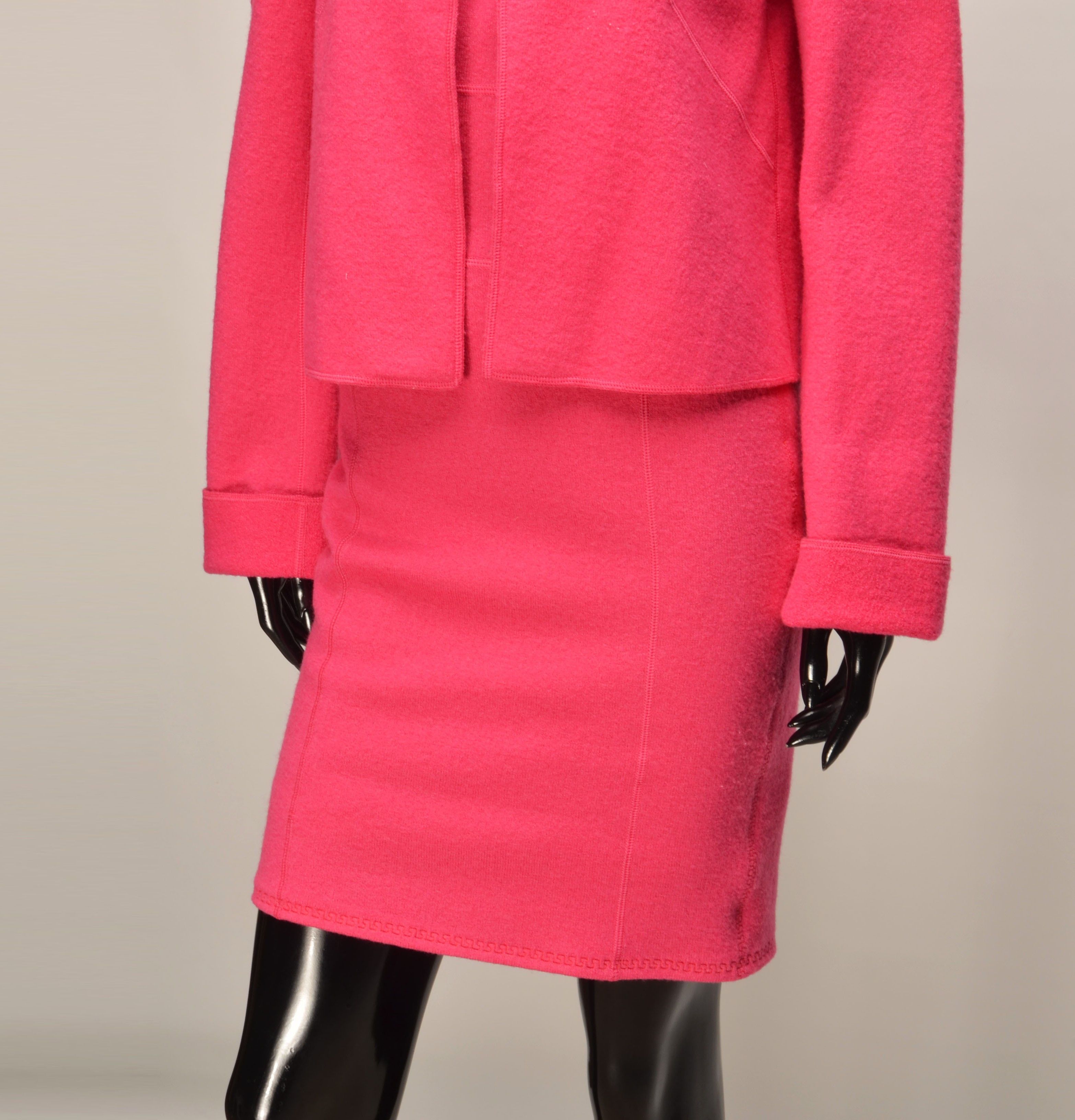 Laurel Laurel by Escada Dress Jacket Set 2 Piece Minimal Elegant Size XXS / US 00 / IT 34 - 3 Thumbnail