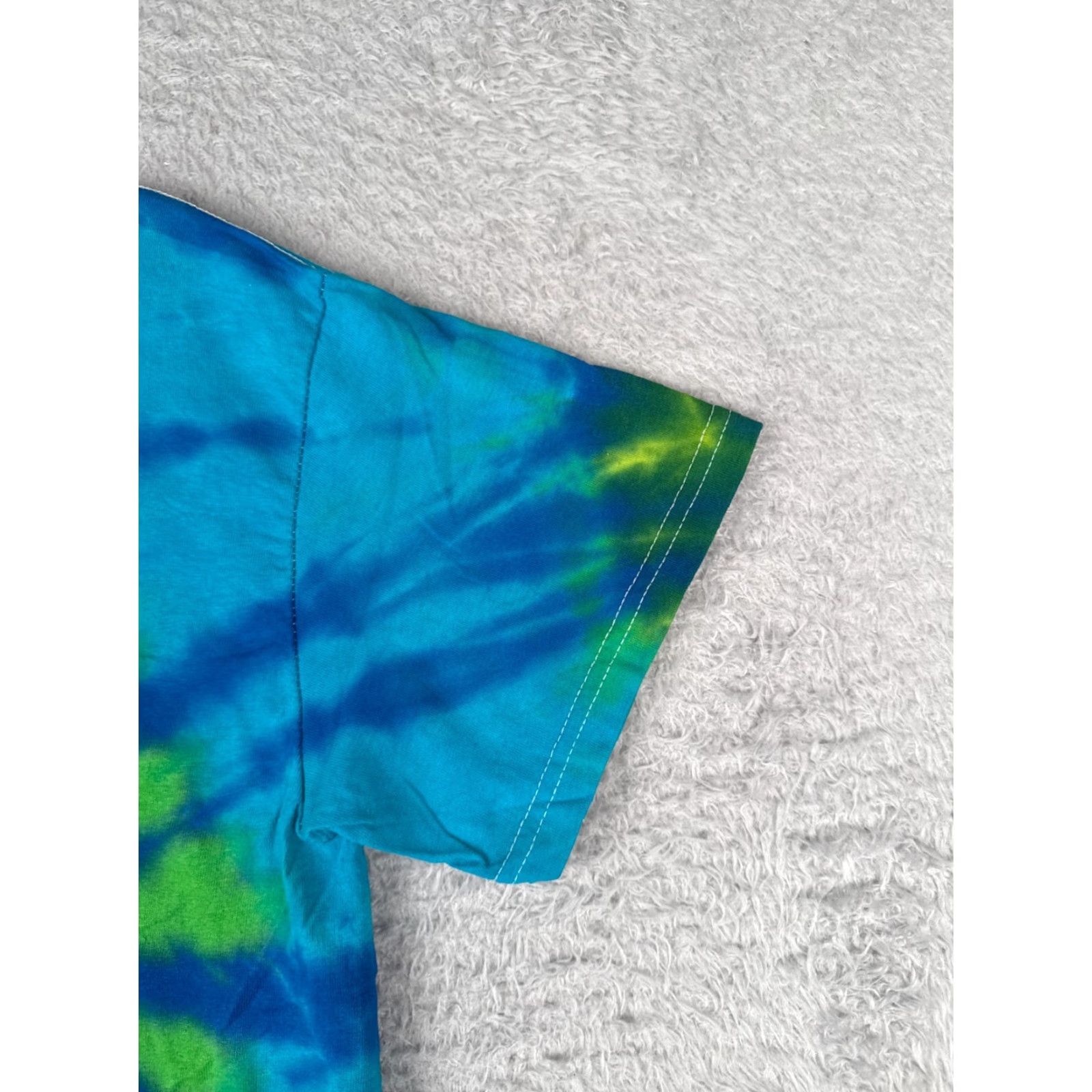Vintage Indy 500 Indycar Shirt Adult Medium Green Blue Tie Dye 108th 100% Cotton Size US M / EU 48-50 / 2 - 2 Thumbnail