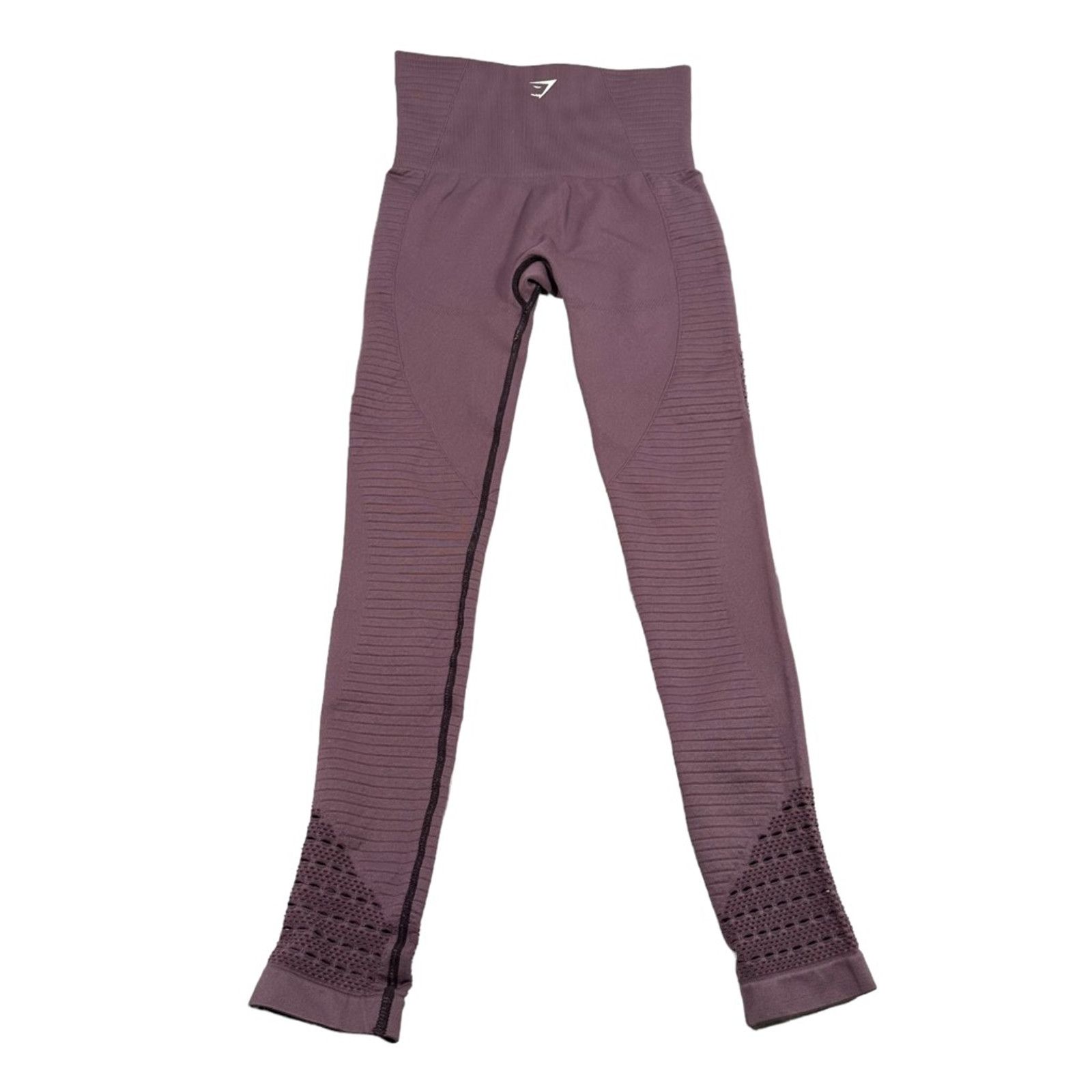 Gymshark Gymshark Compression Pants Purple Stretch Cutout Leggings S Size 27" / US 4 / IT 40 - 2 Thumbnail