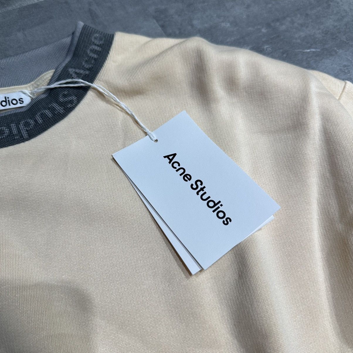 Acne Studios Acne Studios Fulton Logo Sweatshirt - Cream Size US L / EU 52-54 / 3 - 3 Thumbnail