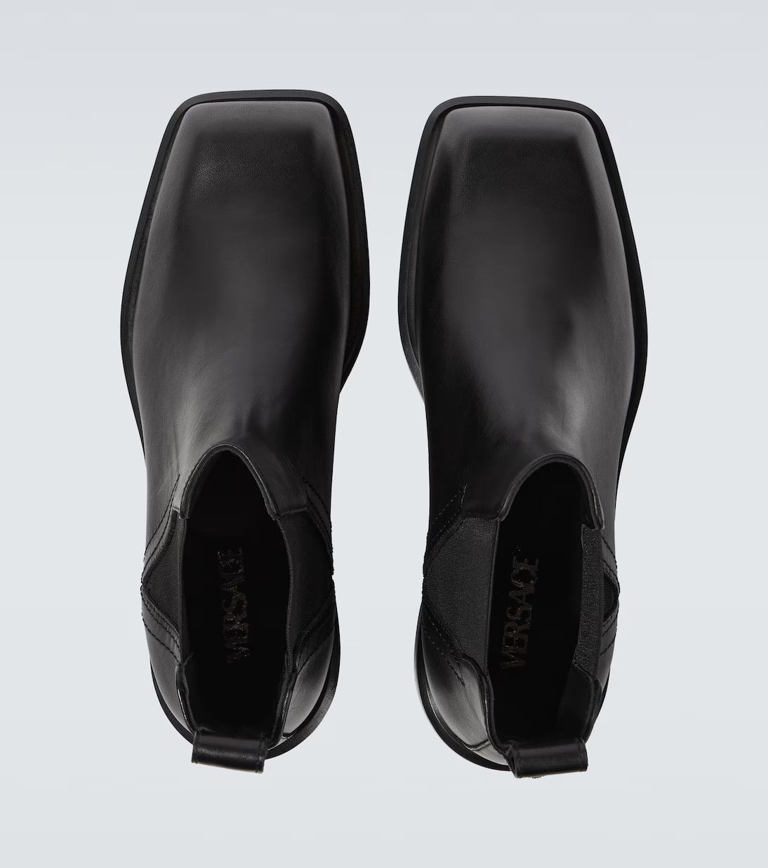 Versace o1y0425 Ankle Boots in Black Size US 11 / EU 44 - 4 Thumbnail