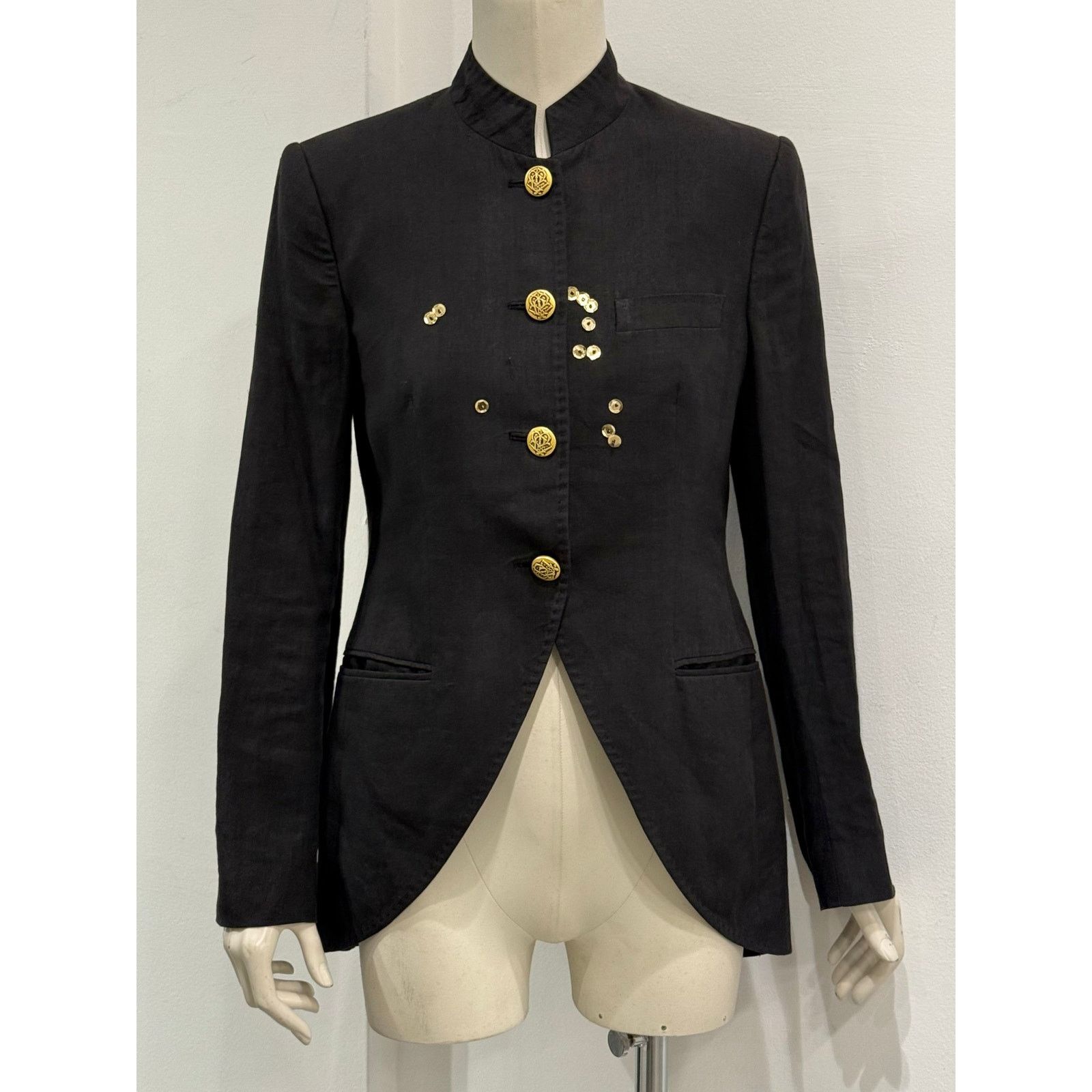Dolce & Gabbana 2000s Dolce & Gabbana military tailored jacket with pins Size M / US 6-8 / IT 42-44 - 1 Thumbnail