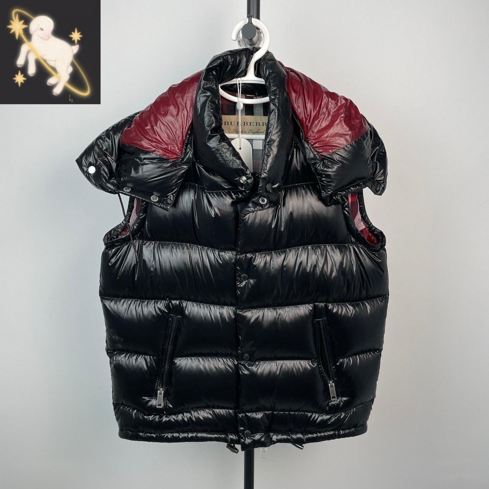 Burberry Burberry Black Heavy Coat 50 Men Size US XL / EU 56 / 4 - 1 Thumbnail