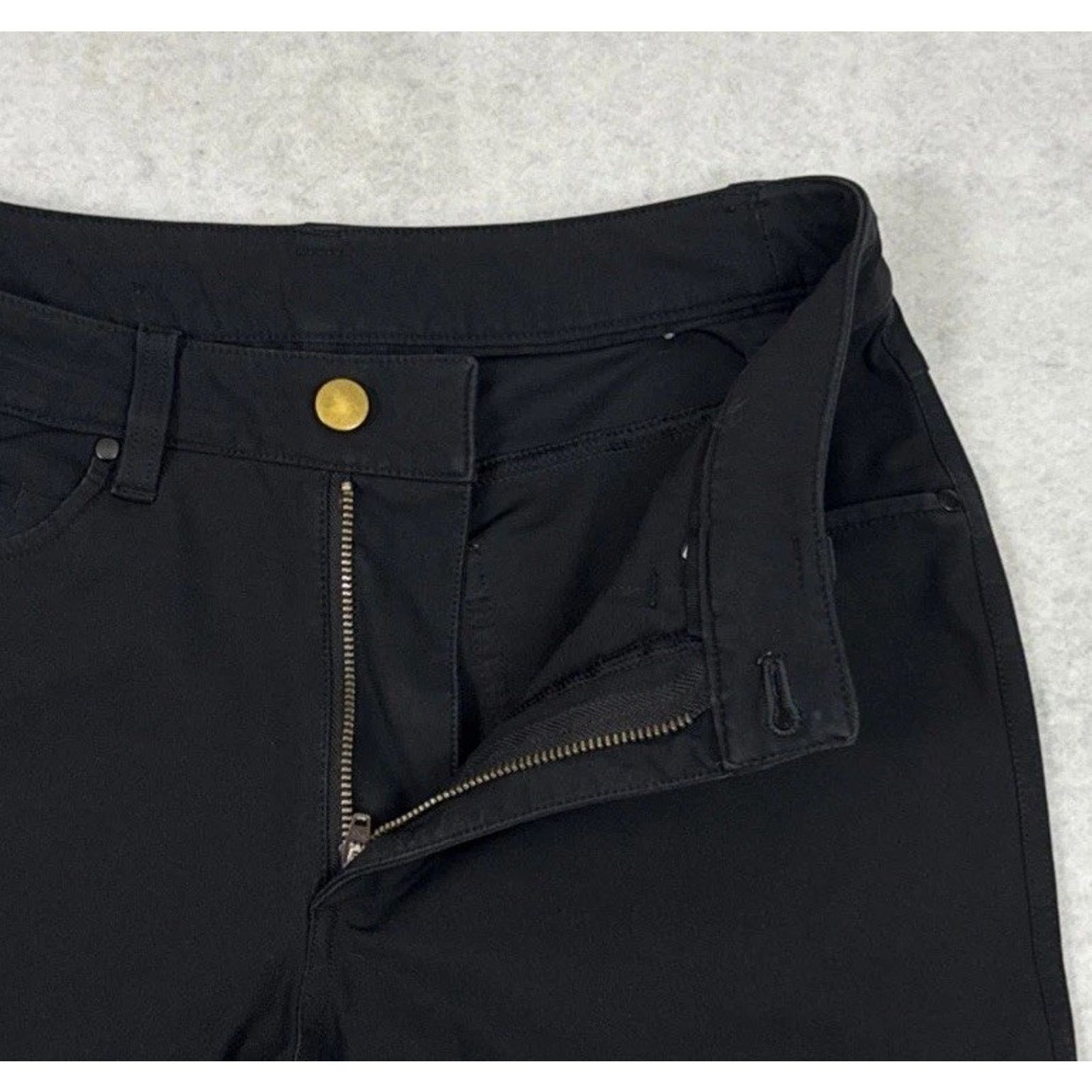 Lululemon Lululemon Mens 28 ABC Slim Fit 5 Pocket Pants Black Golf Size US 28 / EU 44 - 9 Thumbnail