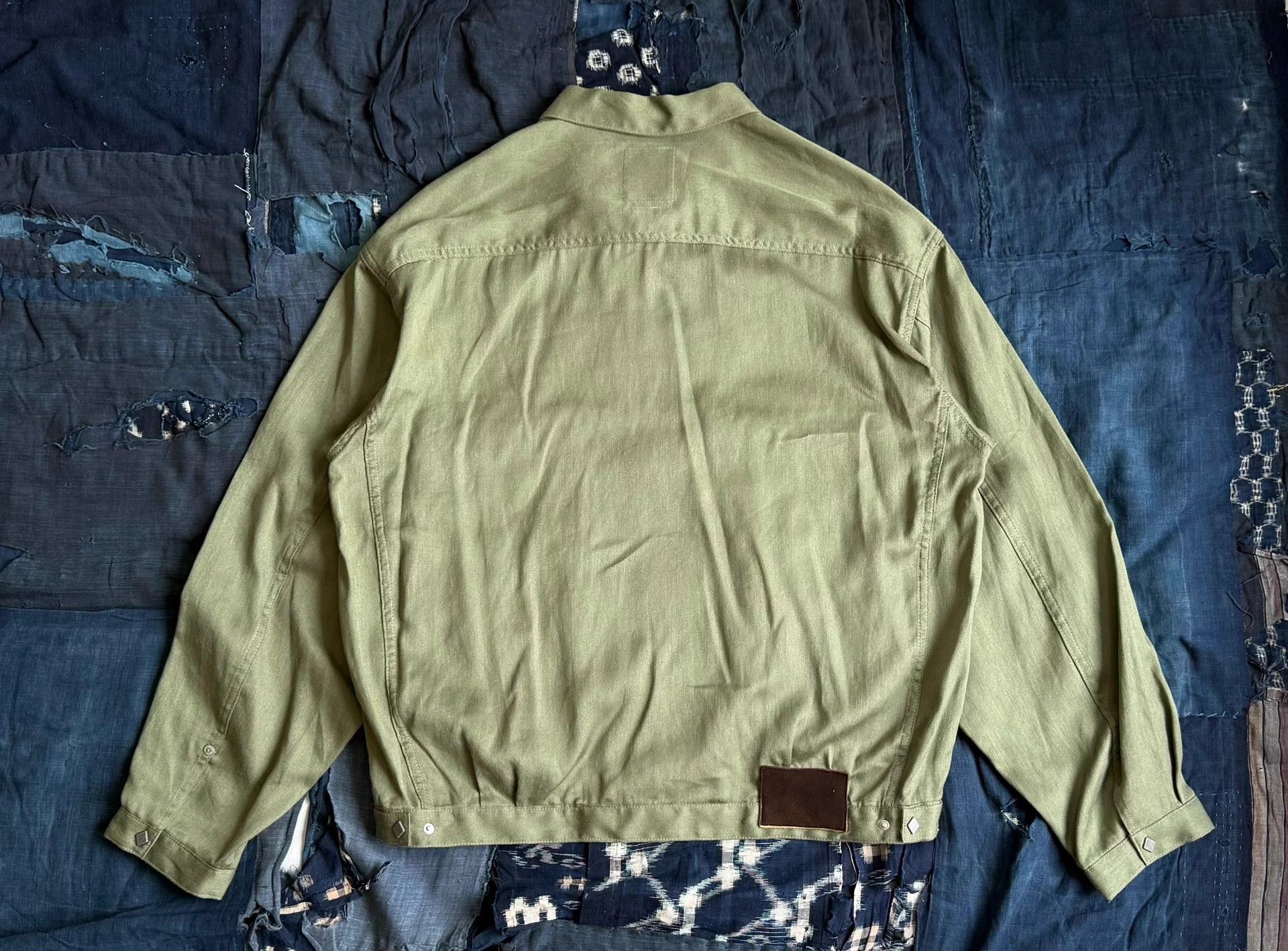 Visvim VISVIM 24SS 101XX Linen Wool Blend Jacket Olive 4 Size US XL / EU 56 / 4 - 3 Thumbnail