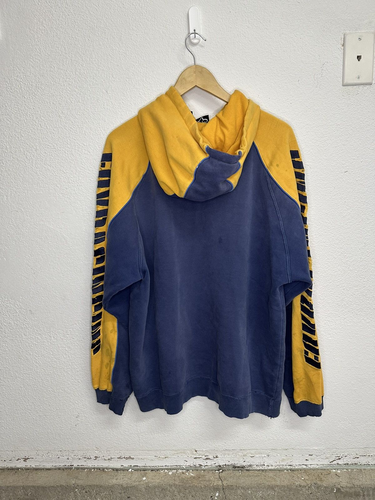 Fox Racing Y2K Fox Racing Distressed Hoodie Size US XL / EU 56 / 4 - 2 Thumbnail