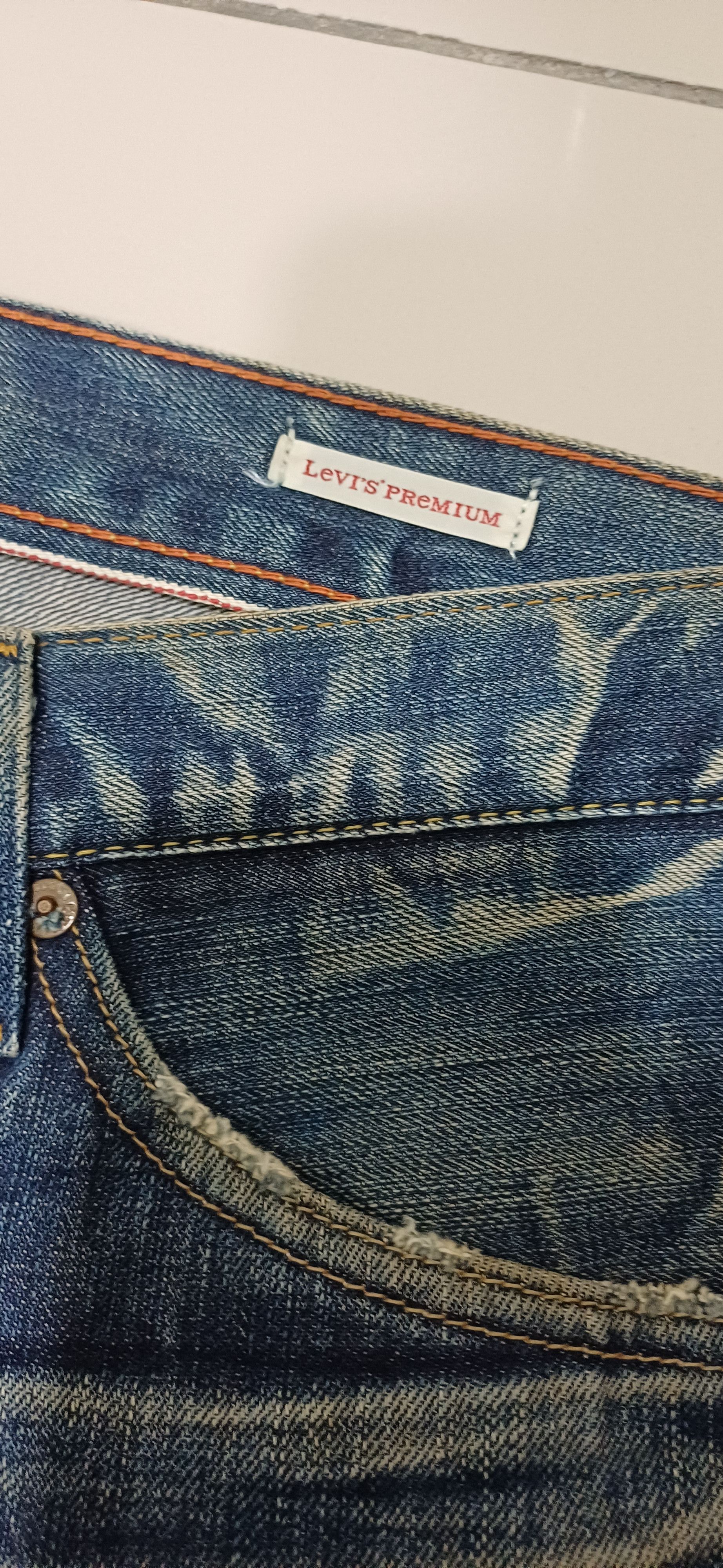 Big John VINTAGE LEVIS PREMIUM SELVEDGE JEANS Size US 30 / EU 46 - 6 Thumbnail