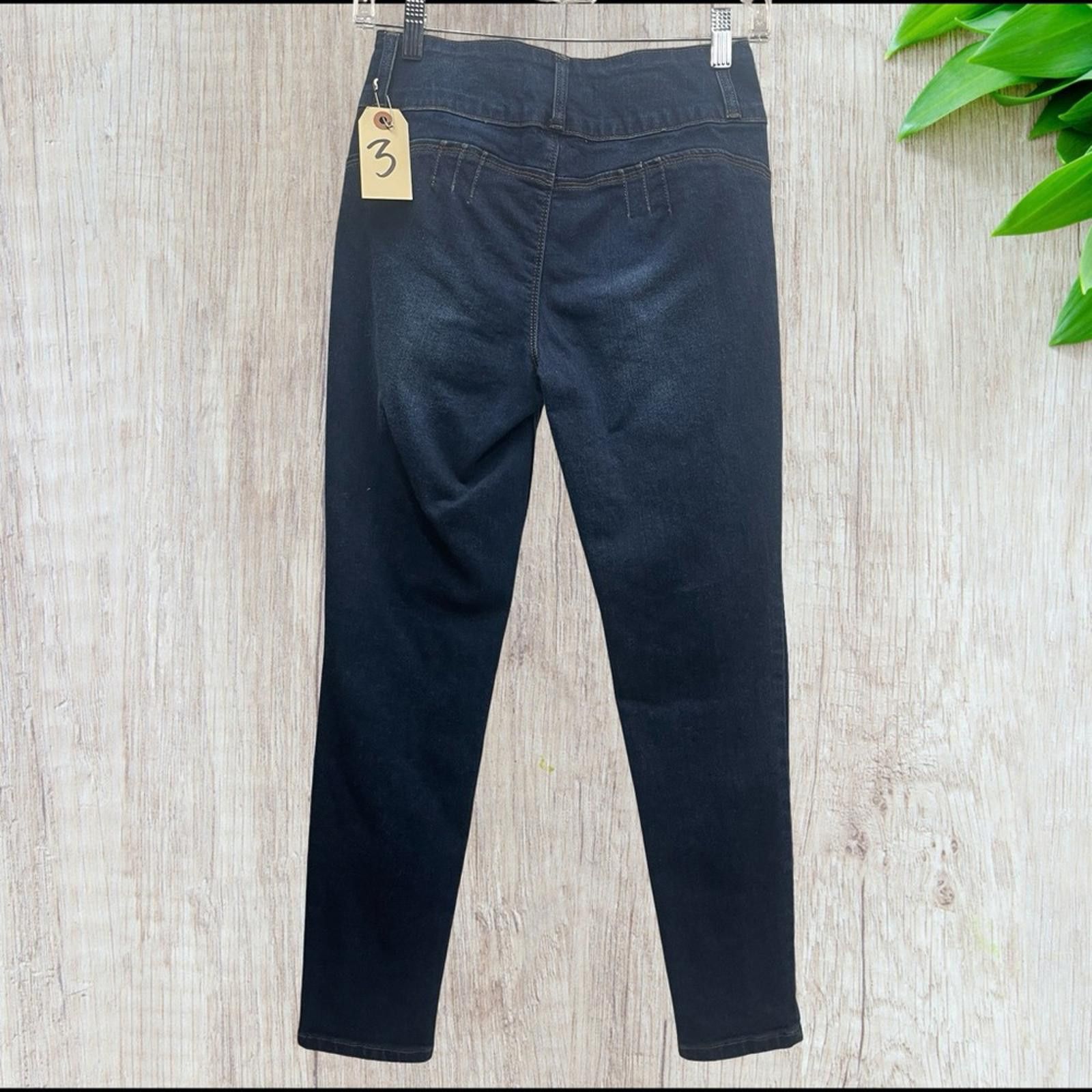 Other ENJEAN Dark Blue Jeans in size 3 NWOT Size 30" / US 8 / IT 44 - 2 Thumbnail