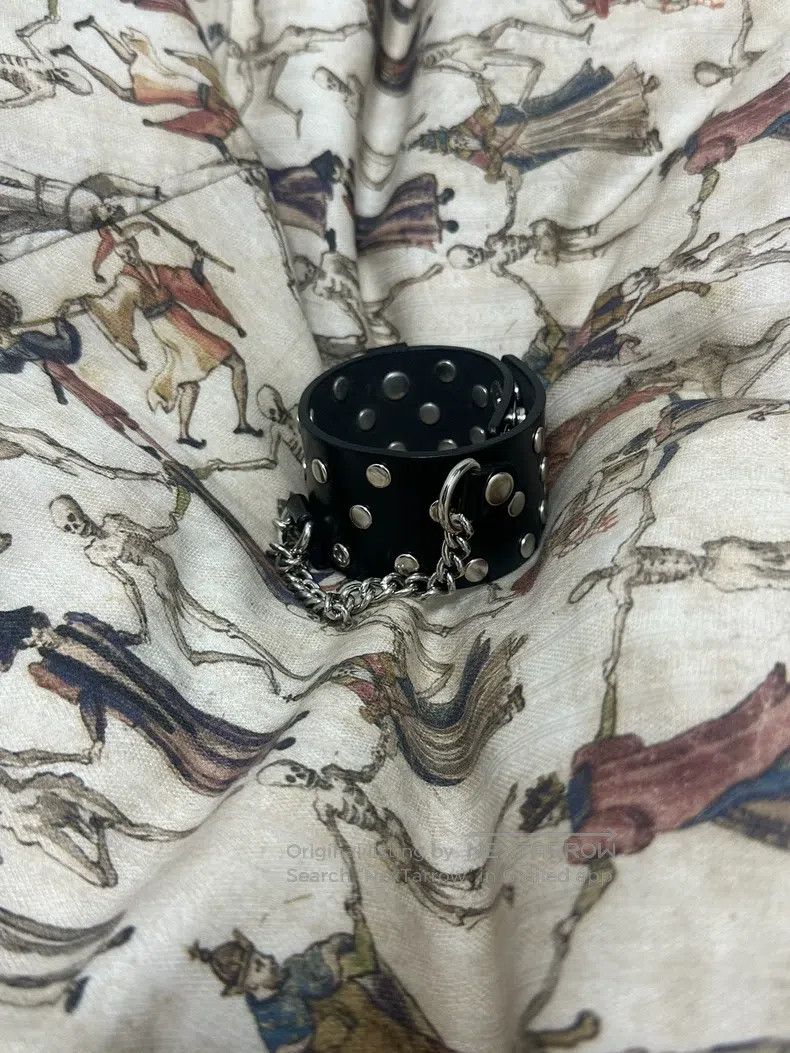 Junya Watanabe Junya Watanabe Studded Leather Bracelet Size ONE SIZE - 2 Thumbnail