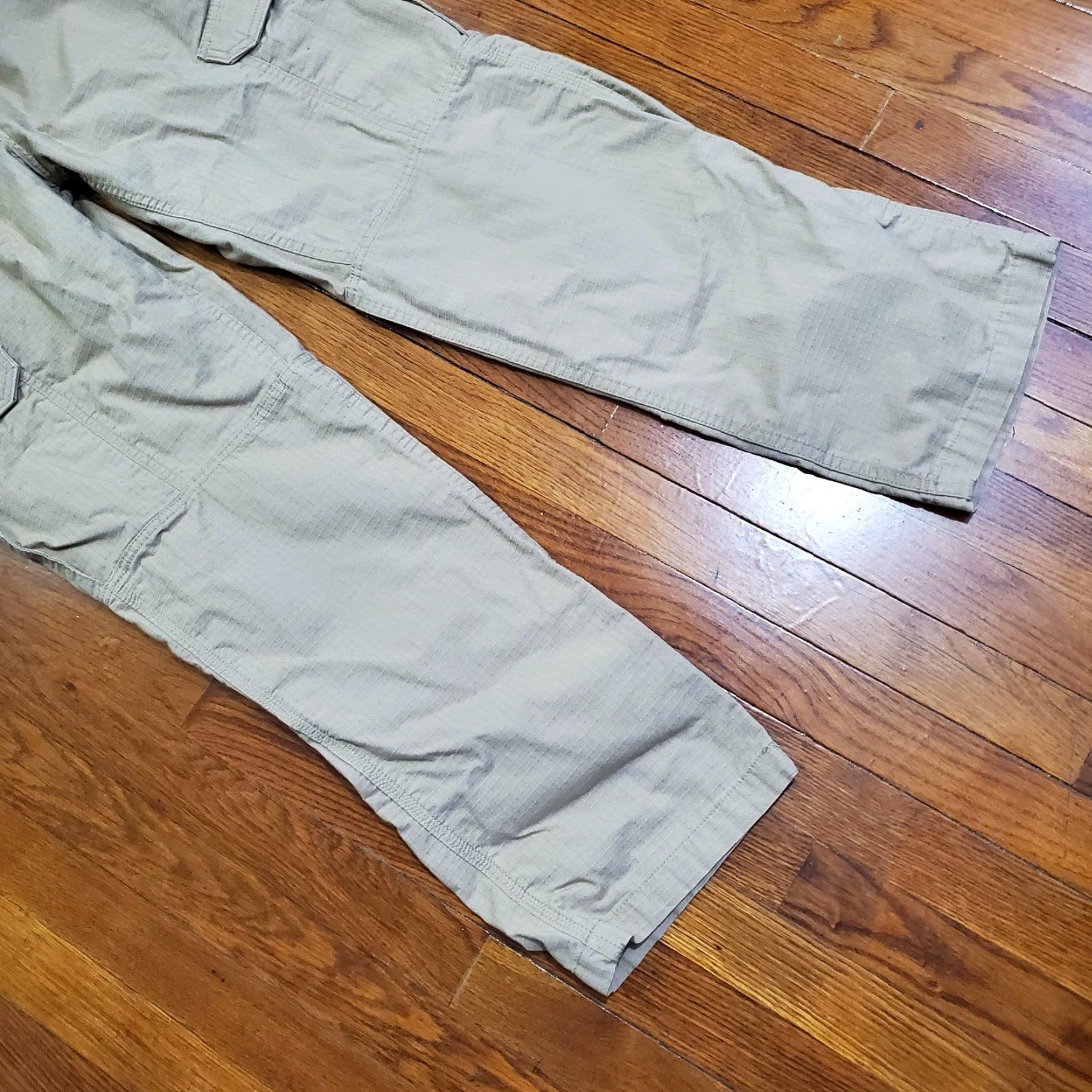 Carhartt Carhartt Pants Mens 37x32 Beige Cargo Force Relaxed Fit Ripstop Workwear Utility Size US 36 / EU 52 - 5 Thumbnail