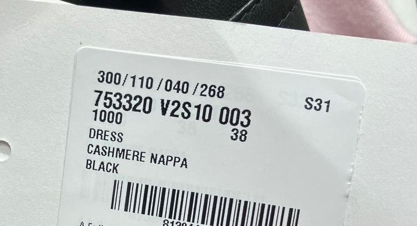 Bottega Veneta o1n1vont0325 Cashmere Nappa Dress in Black Size XS / US 0-2 / IT 36-38 - 6 Thumbnail