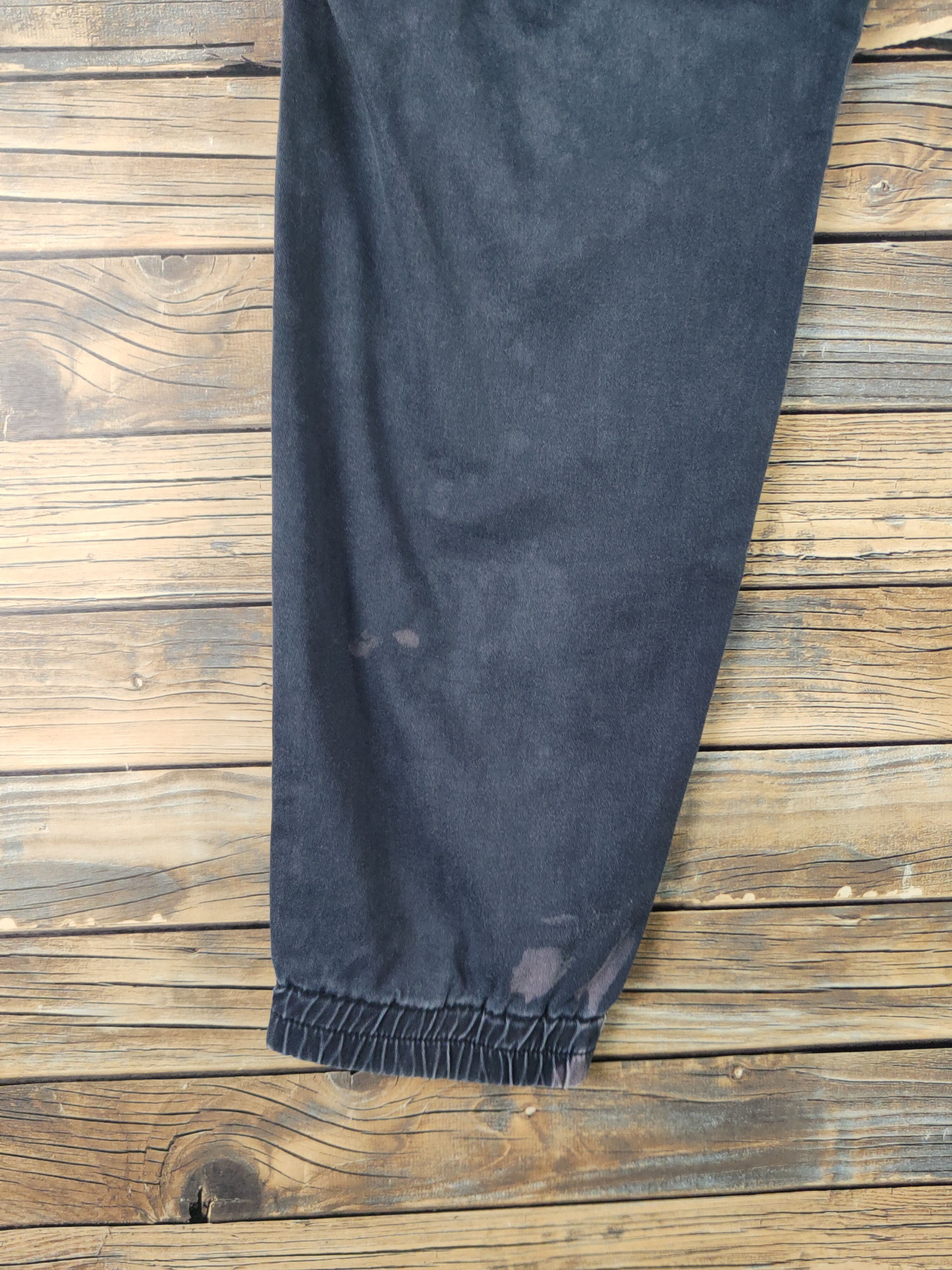 Japanese Brand Uniqlo Black Faded Multipocket Cargo Pants #W2102 Size US 37 - 9 Thumbnail