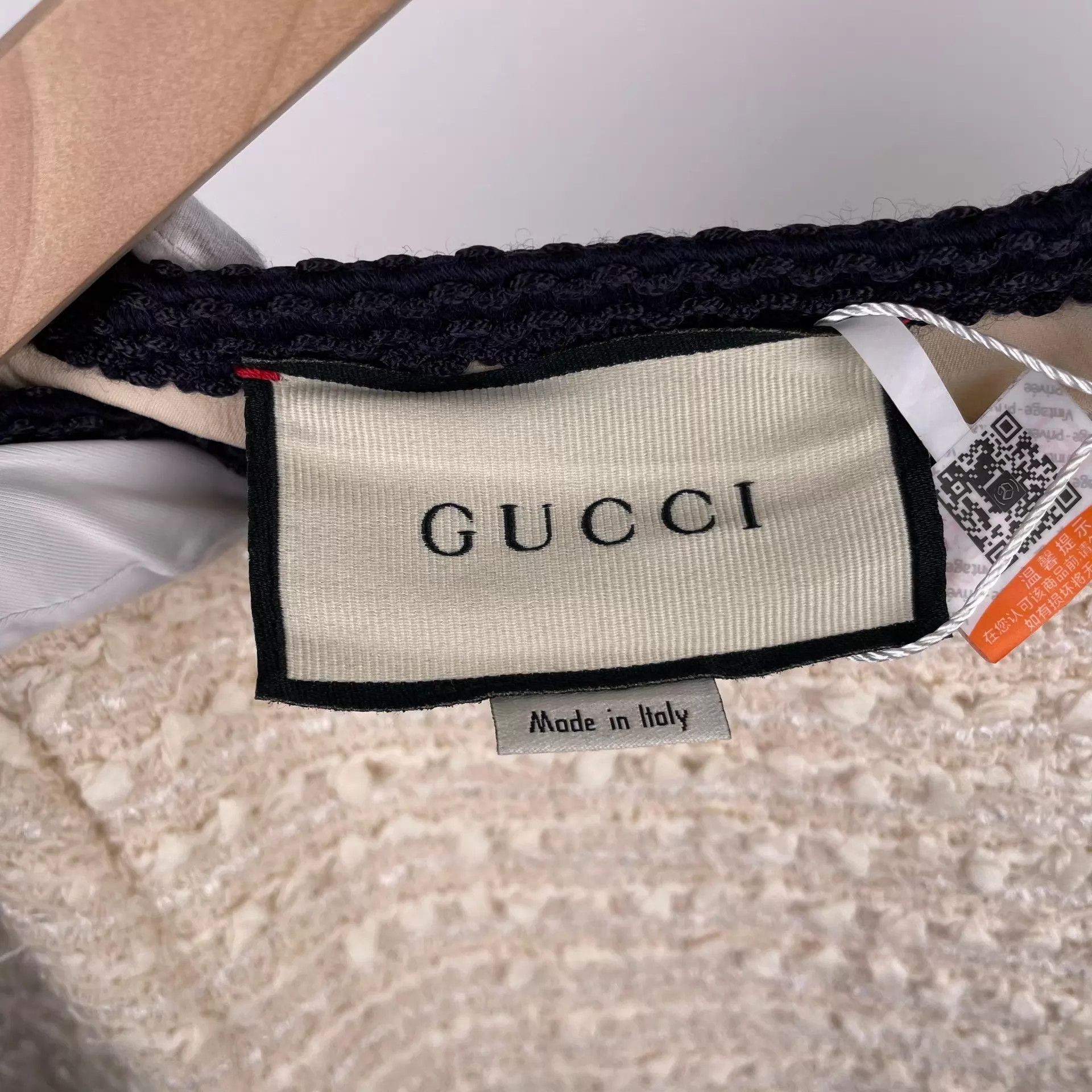 Gucci Gucci Women's Cotton White Dress Size 40 Size S / US 4 / IT 40 - 4 Thumbnail