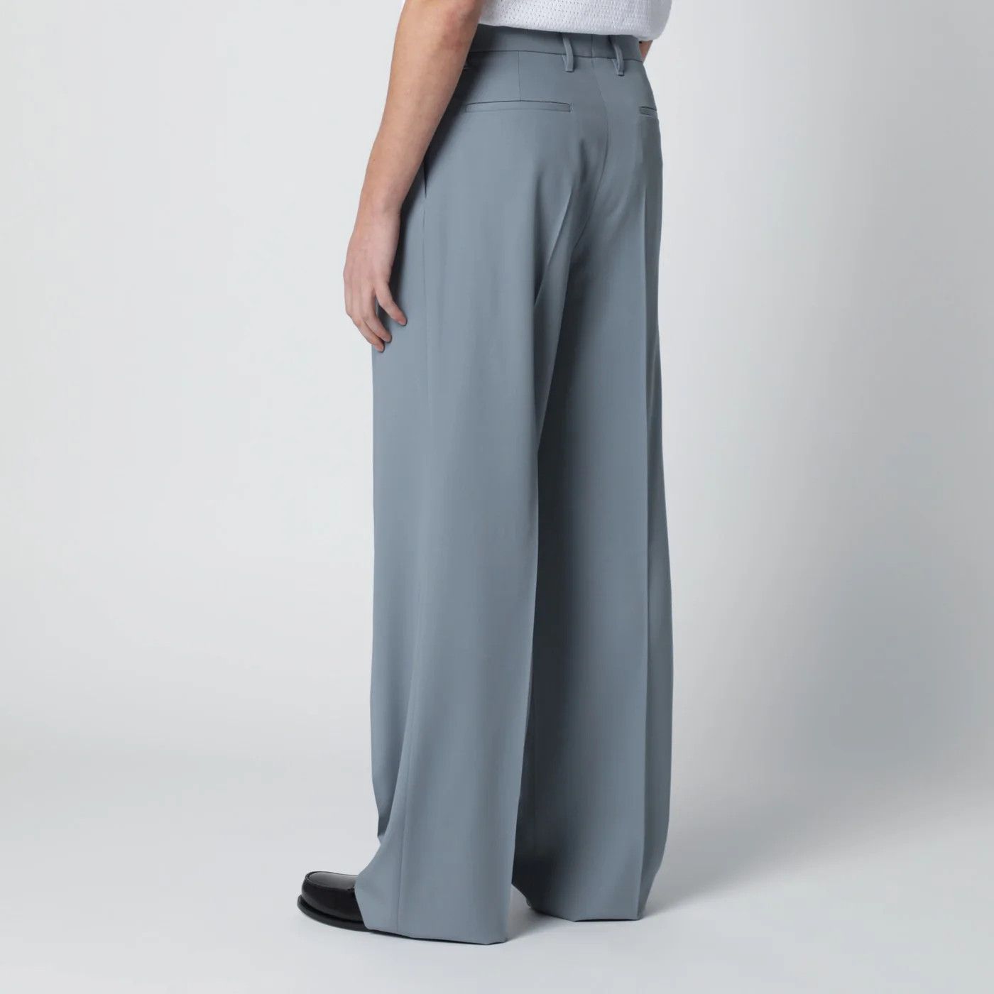 Lardini o1d2blof0526 Wool Trousers Pants in Gray Size US 36 / EU 52 - 4 Thumbnail