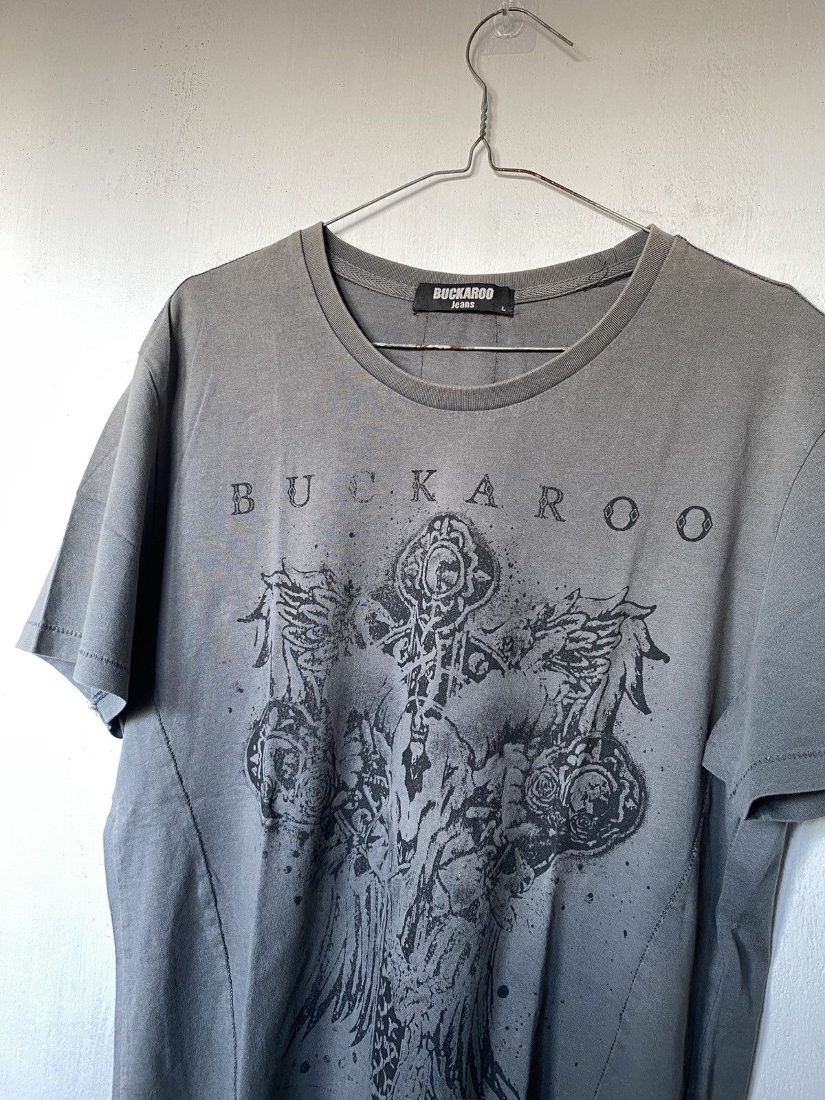 Beauty Beast × If Six Was Nine × Japanese Brand Vintage Buckaroo Poem Grunge Tshirt Size US M / EU 48-50 / 2 - 3 Thumbnail