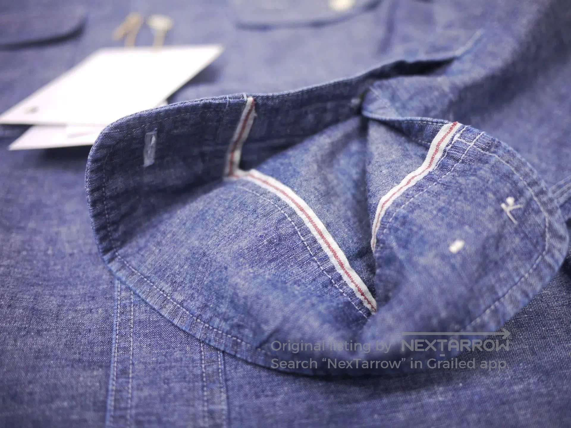 Visvim indigo visvim langer chambray shirt. Size US L / EU 52-54 / 3 - 7 Thumbnail