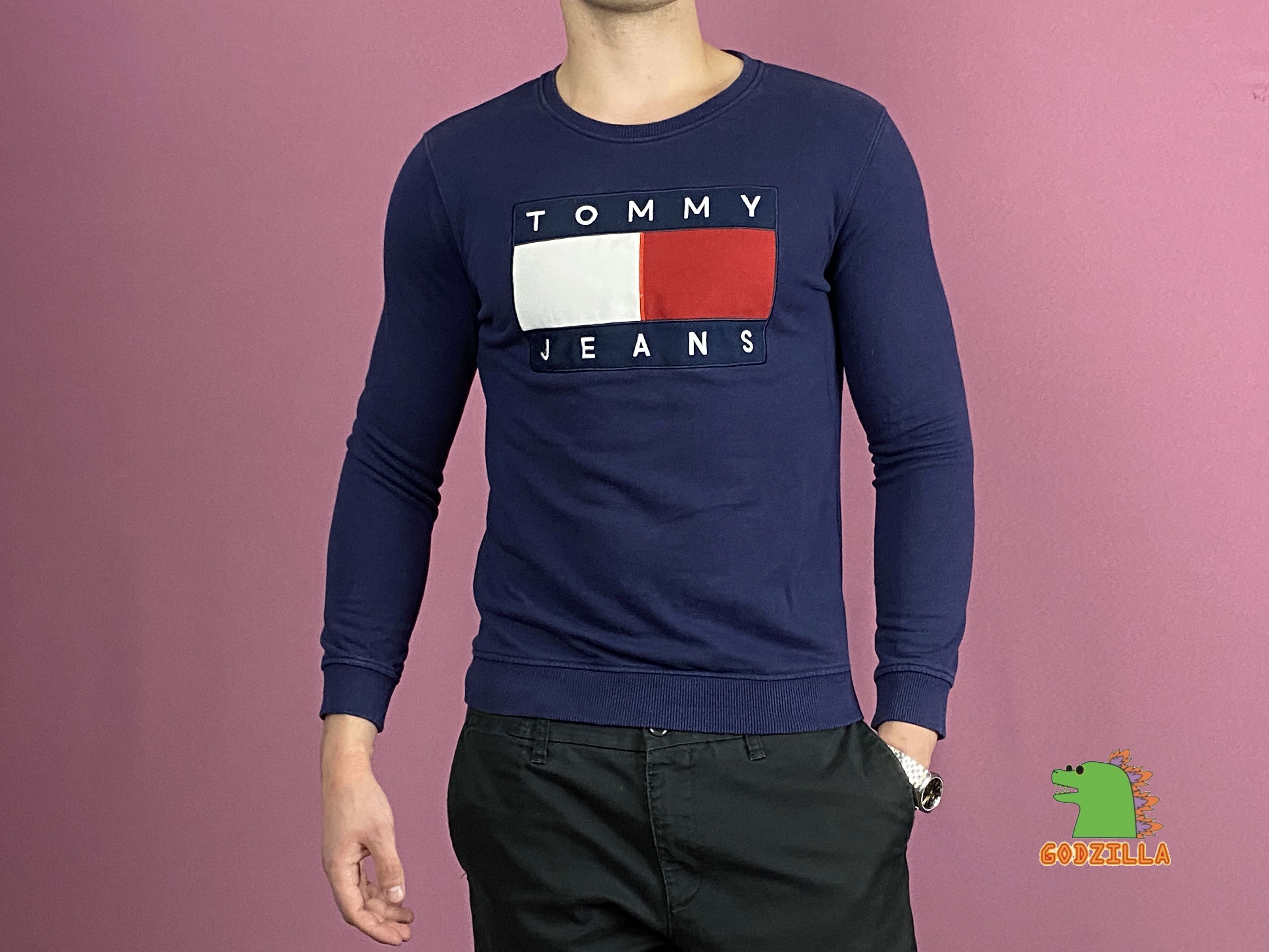 Tommy Hilfiger × Vintage Tommy Hilfiger Vintage Men's Sweatshirt - M Size US M / EU 48-50 / 2 - 4 Thumbnail