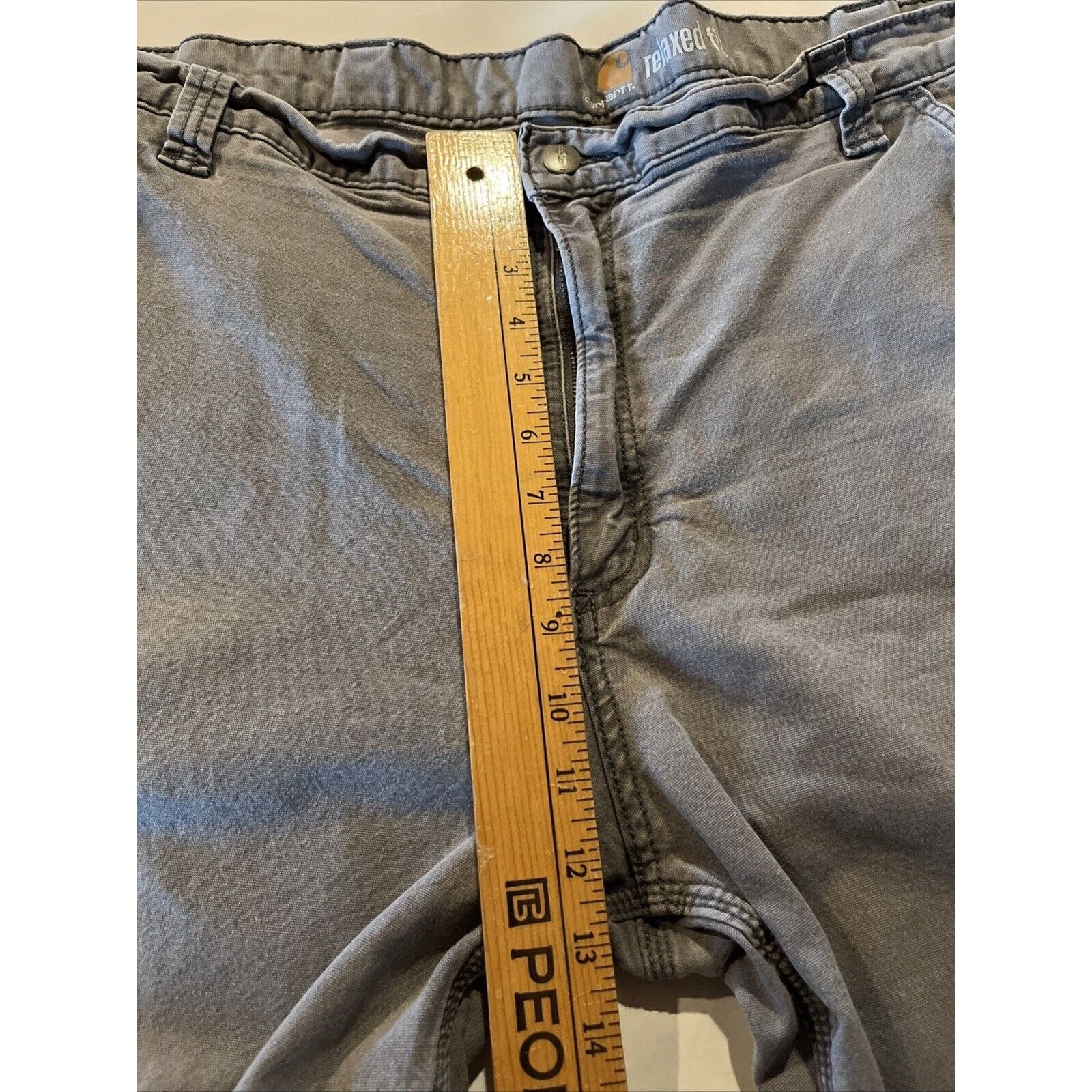 Carhartt Carhartt Men’s 42x33 Canvas Carpenter Workwear Gray Outdoor Size US 42 / EU 58 - 9 Thumbnail