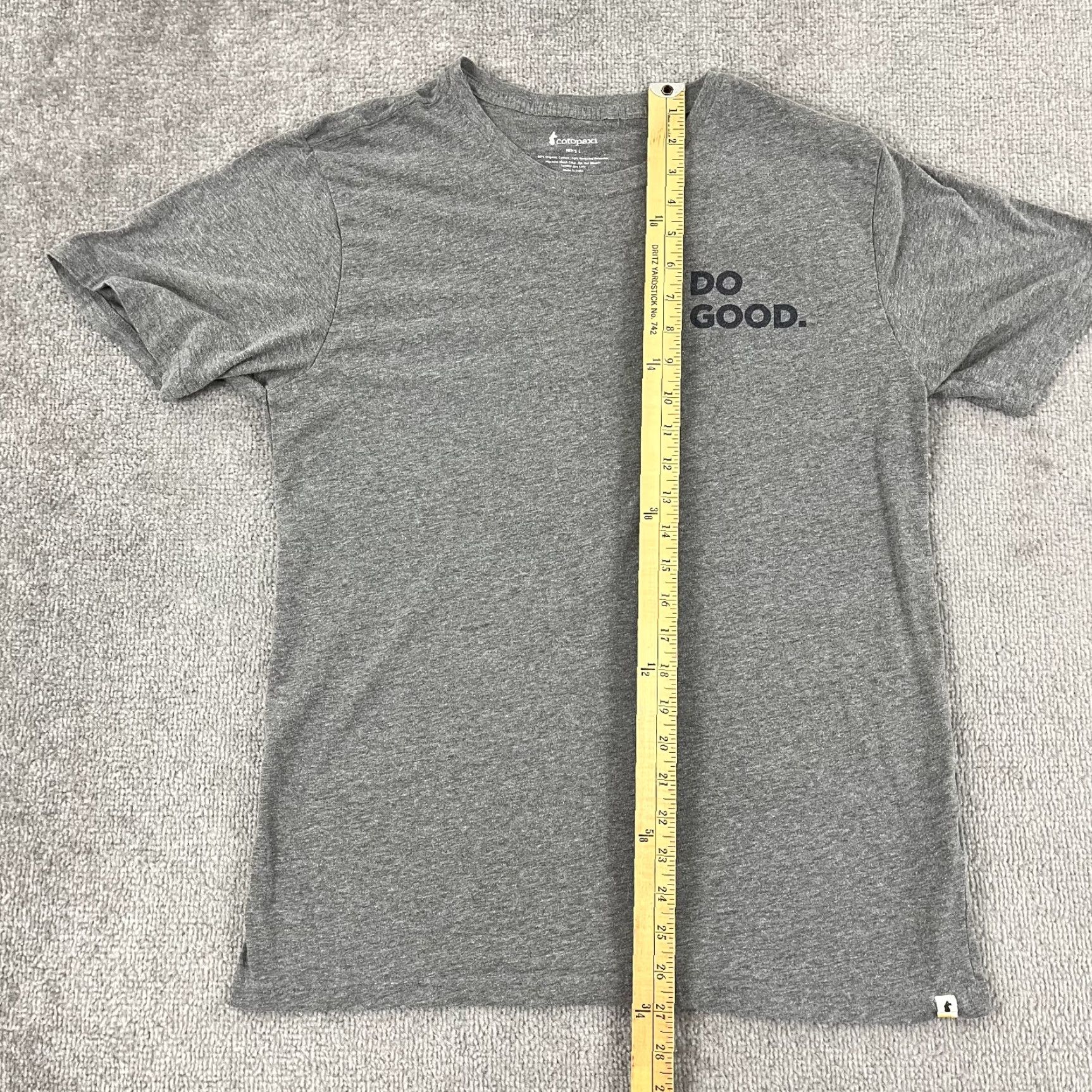 Cotopaxi Cotopaxi Shirt Men Large Gray Graphic Tee Hiking Climbing Outdoor Organic Cotton Size US L / EU 52-54 / 3 - 7 Thumbnail