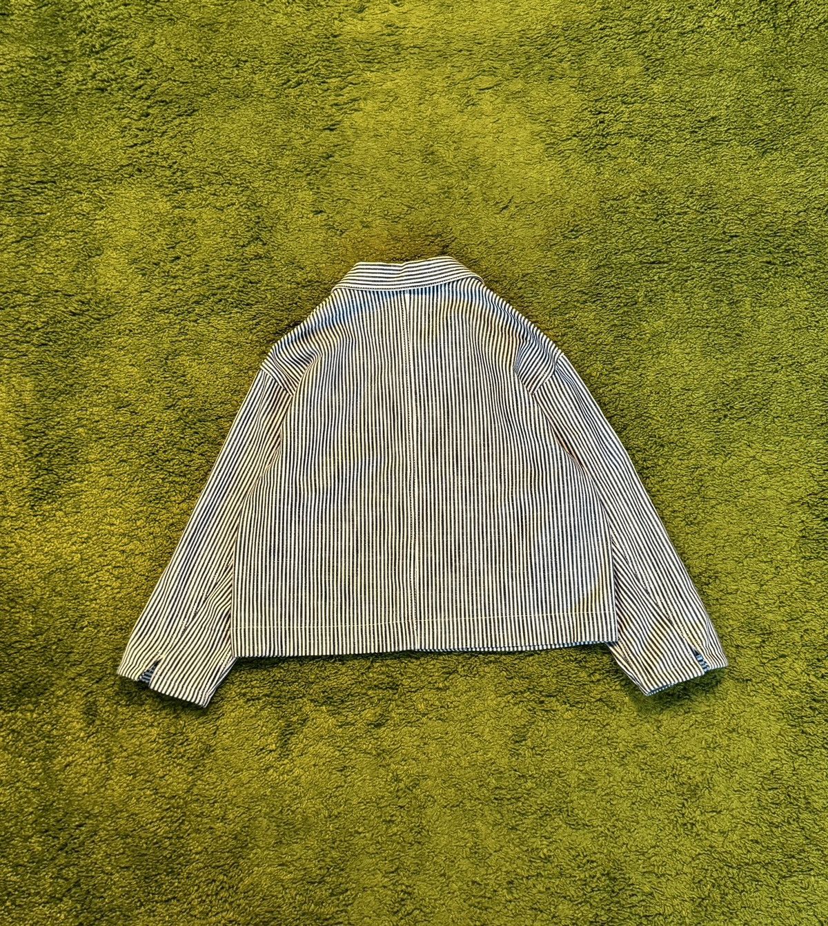 Designer × Max Mara × Weekend Max Mara Max Mara Weekend S/S 2022 striped overshirt jacket Size M / US 6-8 / IT 42-44 - 3 Thumbnail