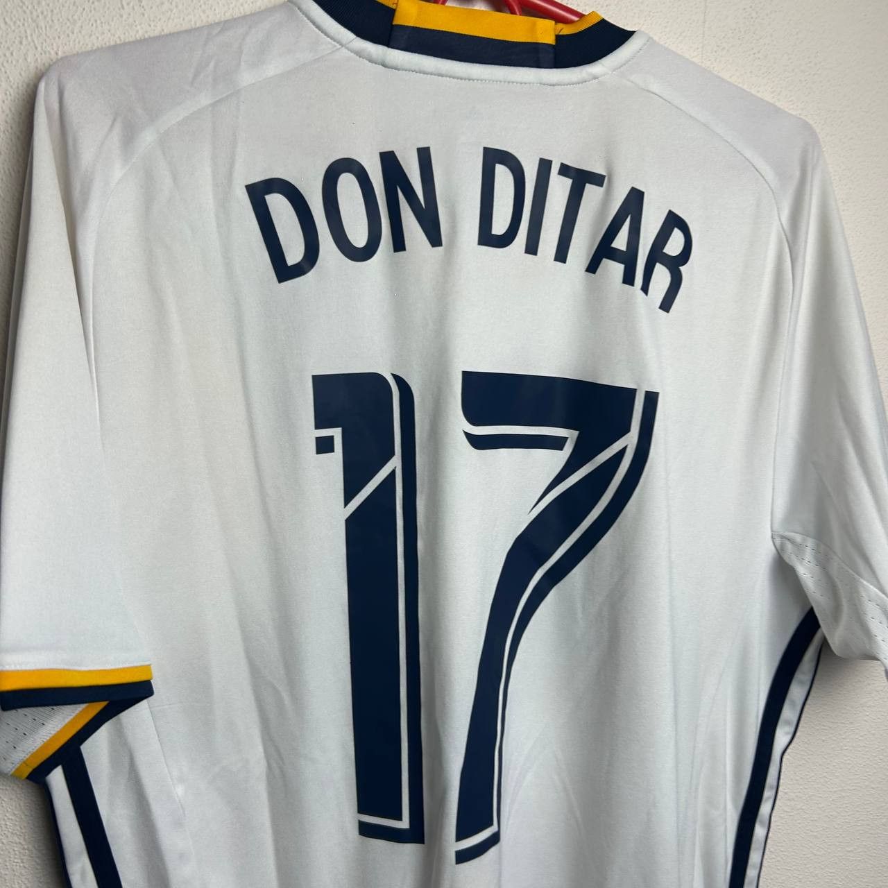 Adidas Mens Adidas FC La Galaxy MLS 17 Don Ditar soccer jersey Size US M / EU 48-50 / 2 - 14 Thumbnail