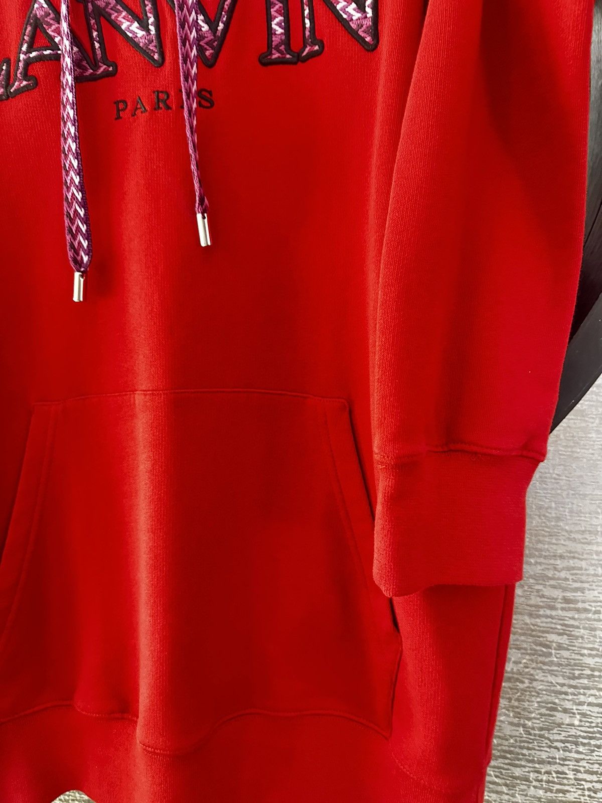 Lanvin Lanvin Curb Embroidered Hoodie Size US M / EU 48-50 / 2 - 4 Thumbnail