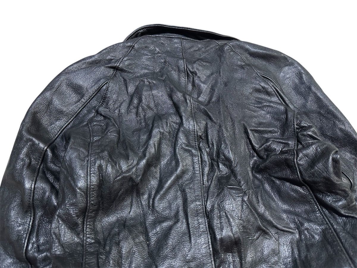 Tete Homme 🔥Y2K Archived Tete Homme Goat Leather Biker Jacket Goth Punk Size US XS / EU 42 / 0 - 7 Thumbnail