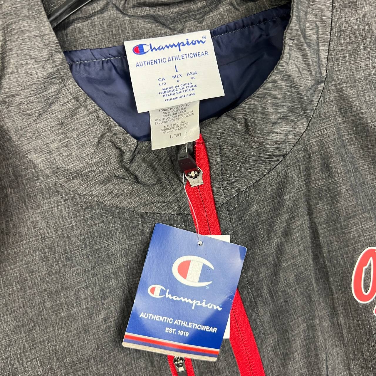 Champion Ole Miss Rebels Vest Men Large NCAA Champion Full Zip New L Size US L / EU 52-54 / 3 - 3 Thumbnail