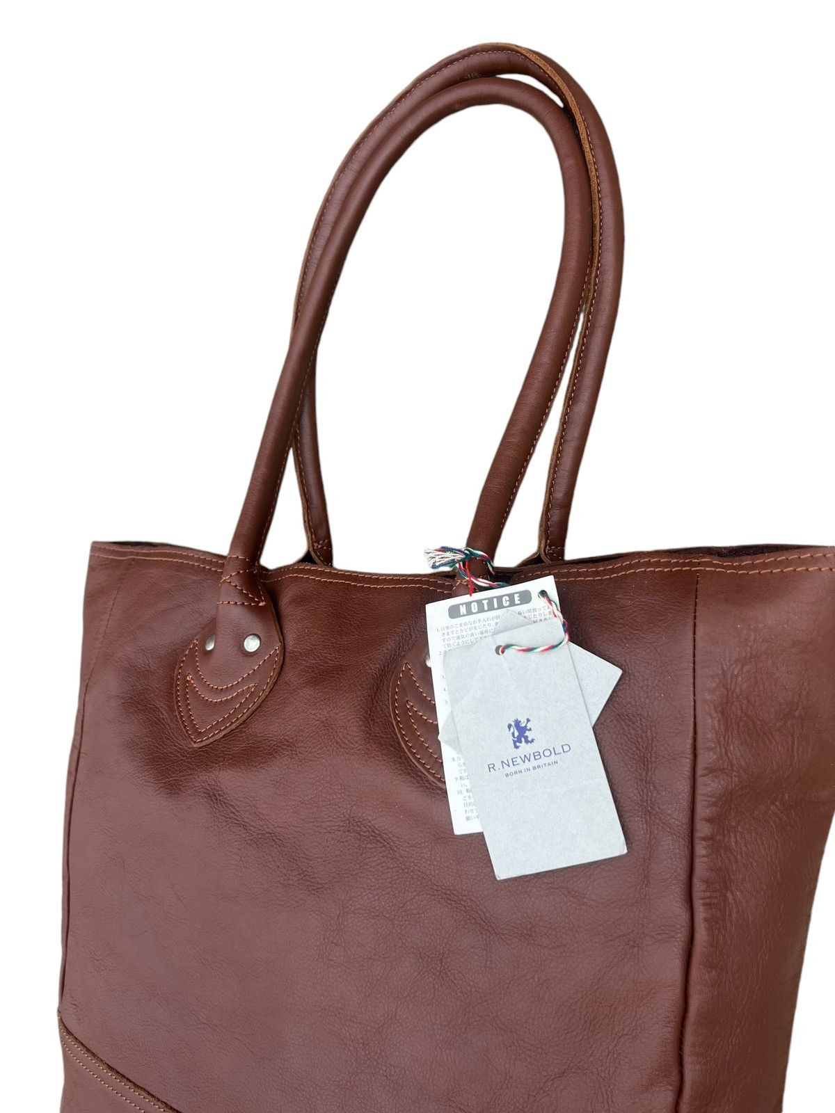 Leather R. Newbold Cowhide Leather Tote Bag Size ONE SIZE - 9 Thumbnail