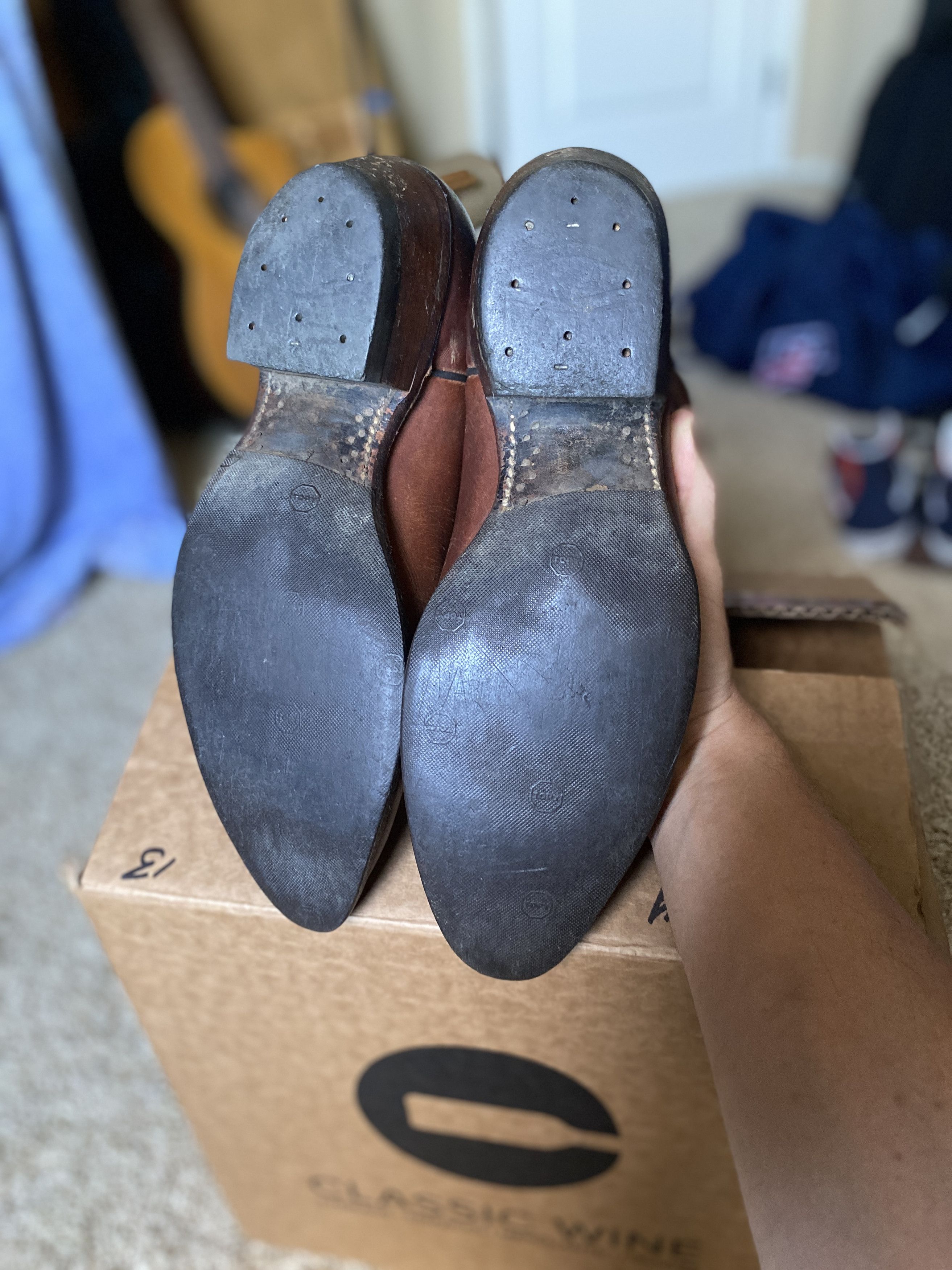 Boulet Boulet Cowboy Boots 9 EE Size US 9 / EU 42 - 4 Thumbnail
